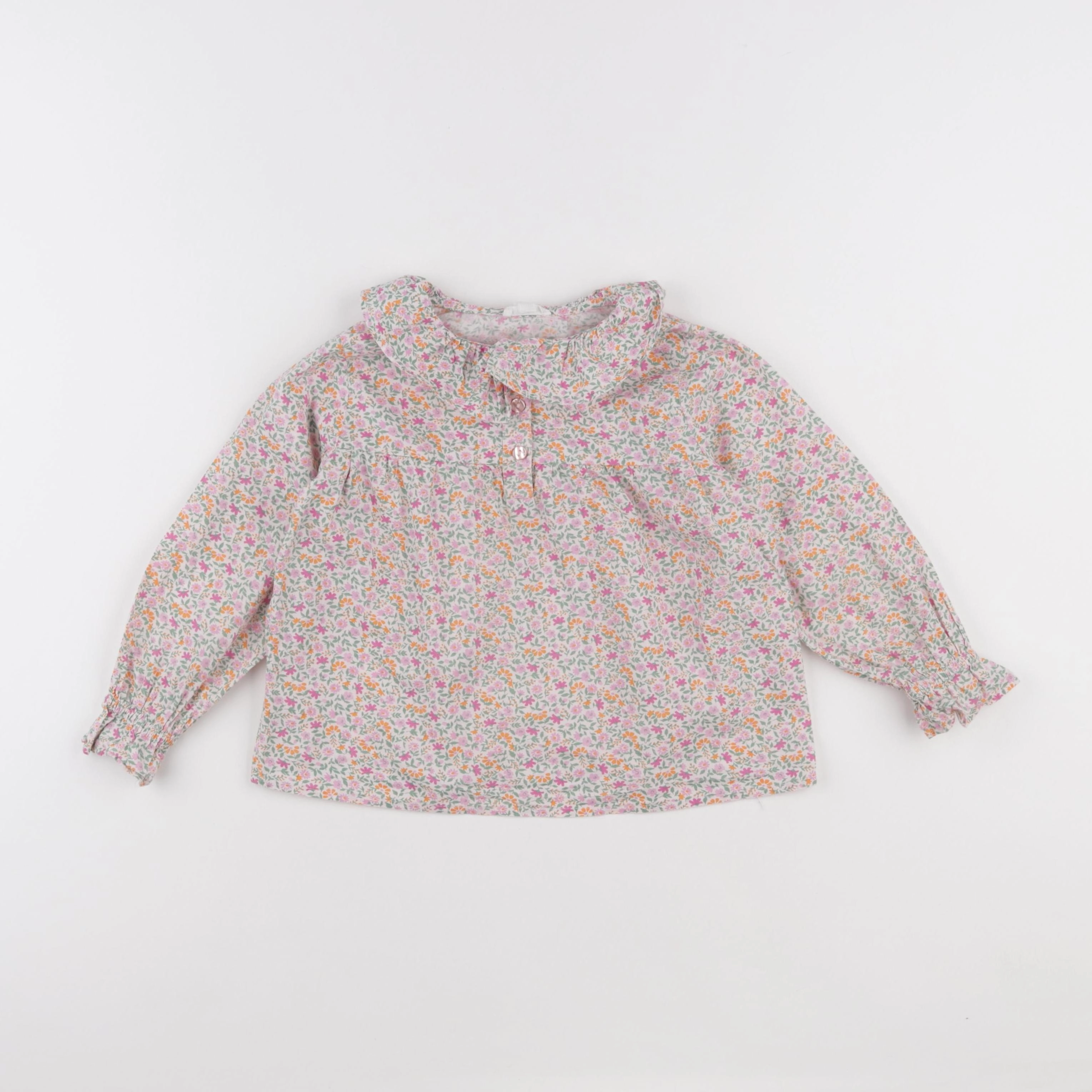 Vertbaudet - blouse rose - 5 ans