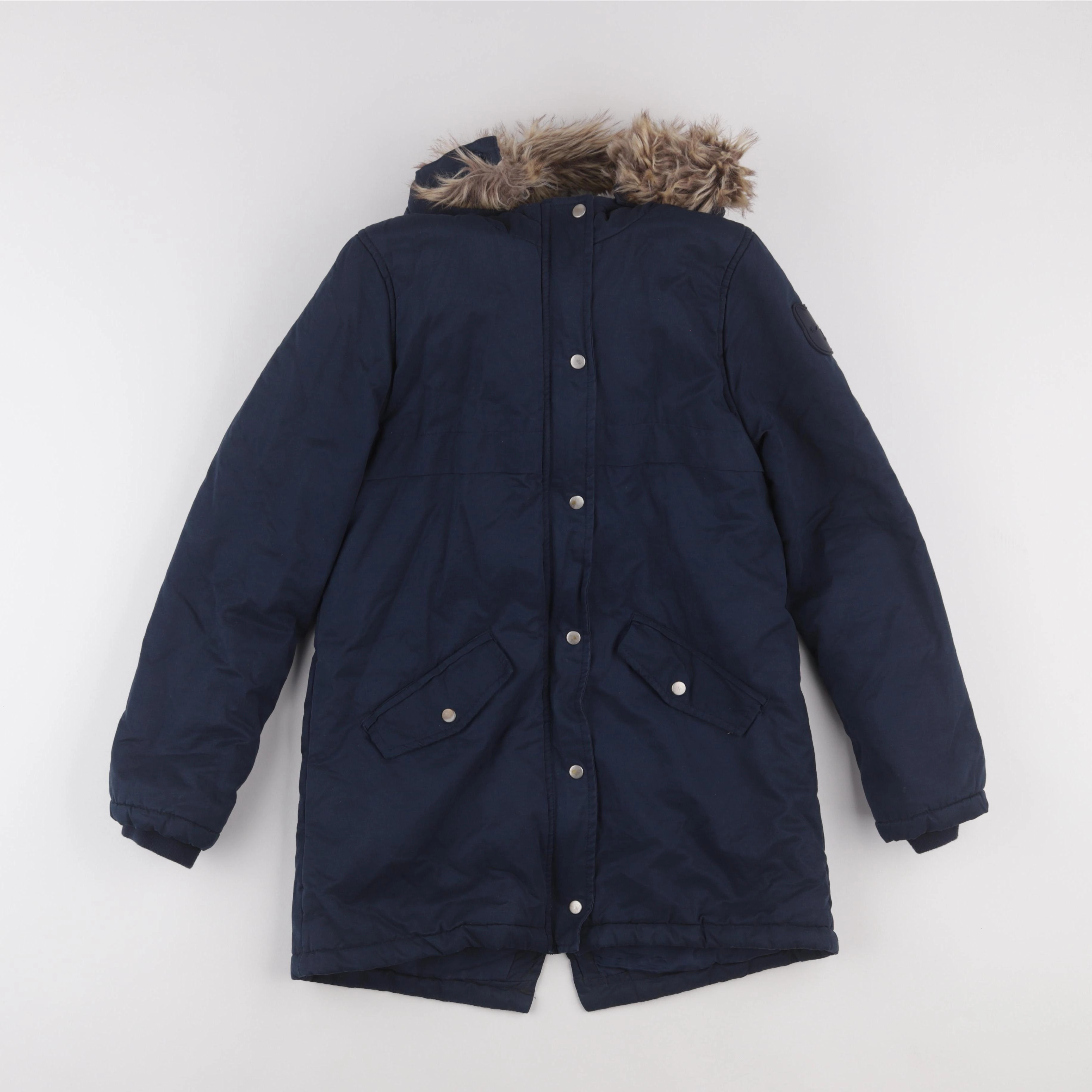 Vertbaudet - parka bleu - 10 ans