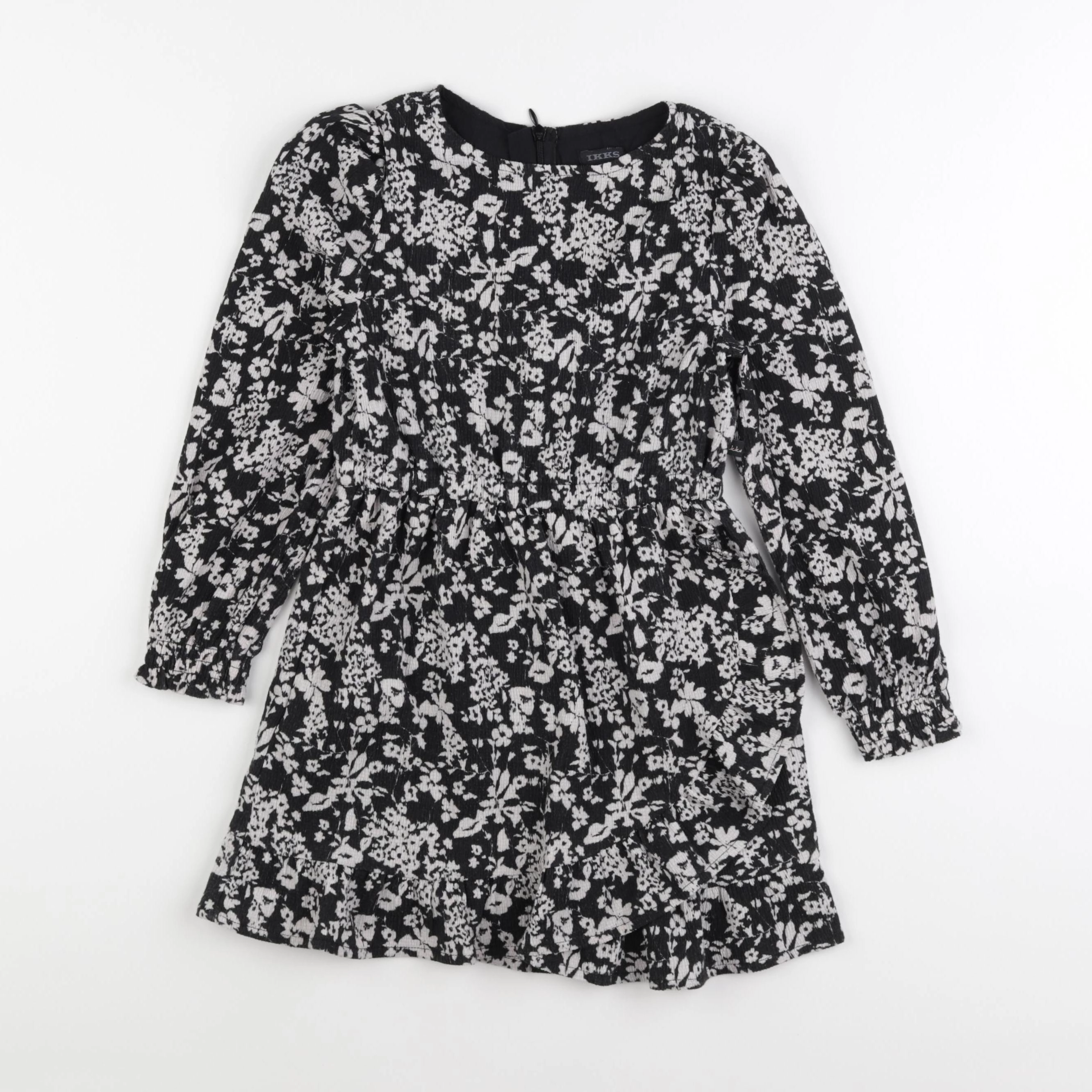 IKKS - robe noir - 6 ans