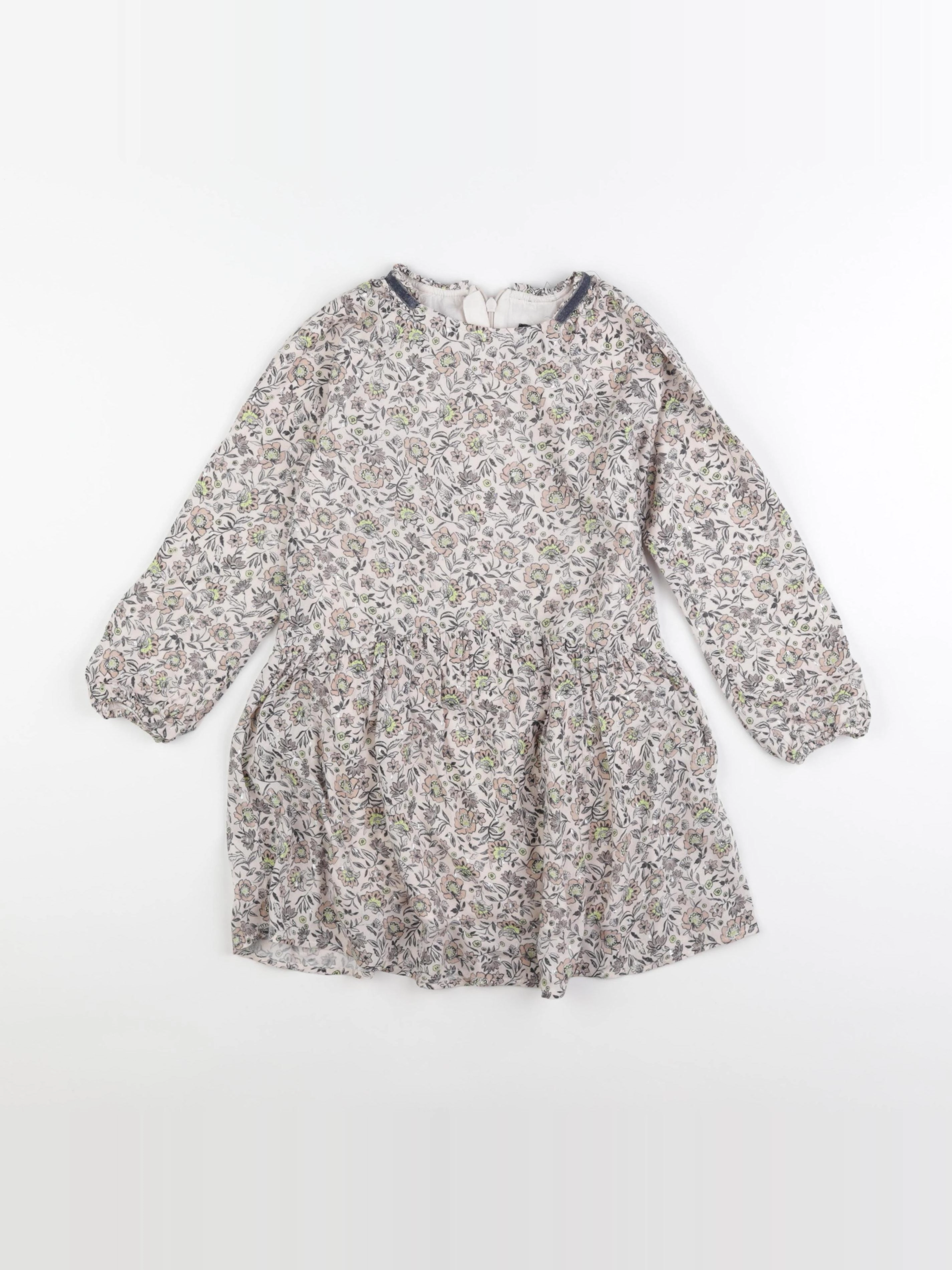 IKKS - robe rose - 6 ans