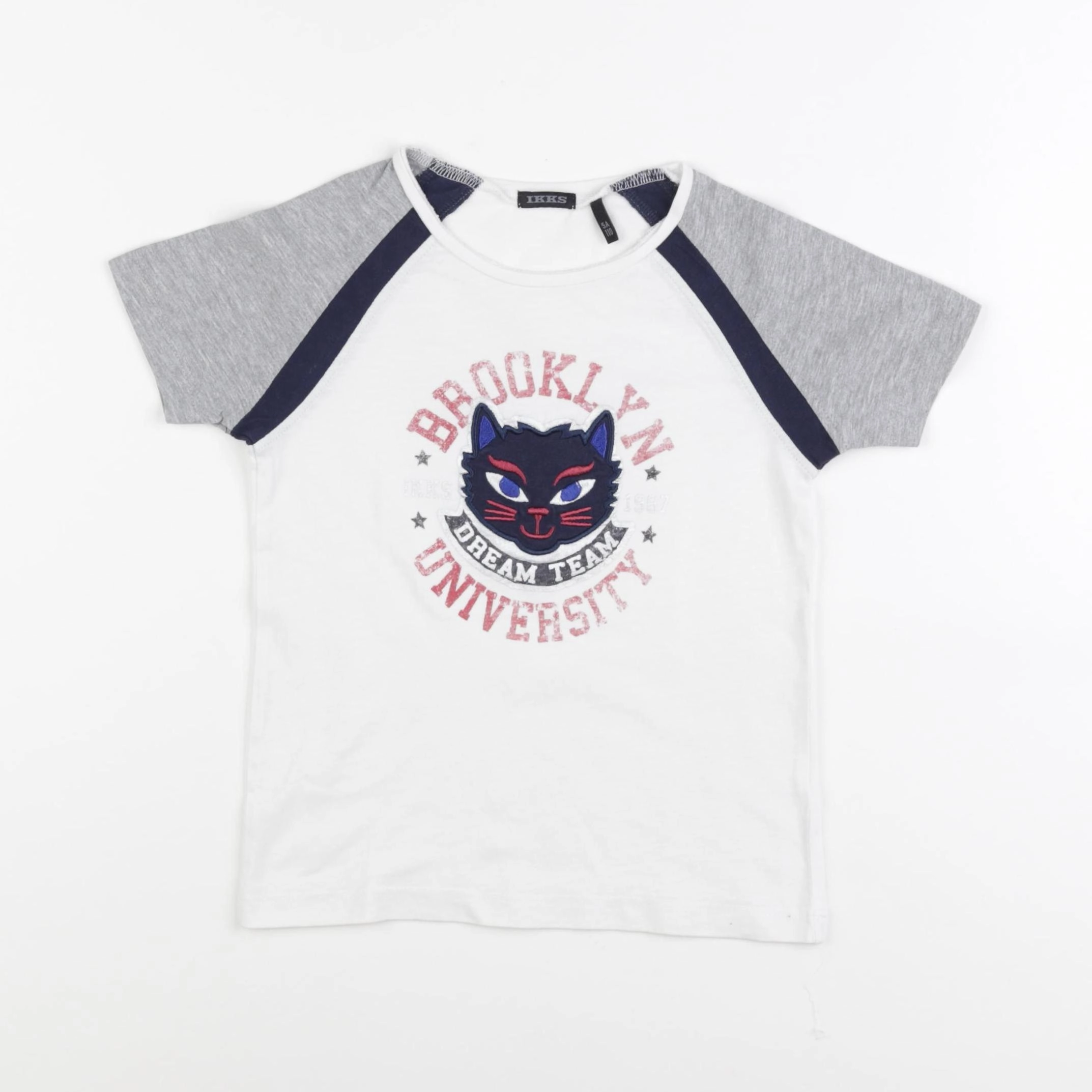 IKKS - tee-shirt blanc - 5 ans