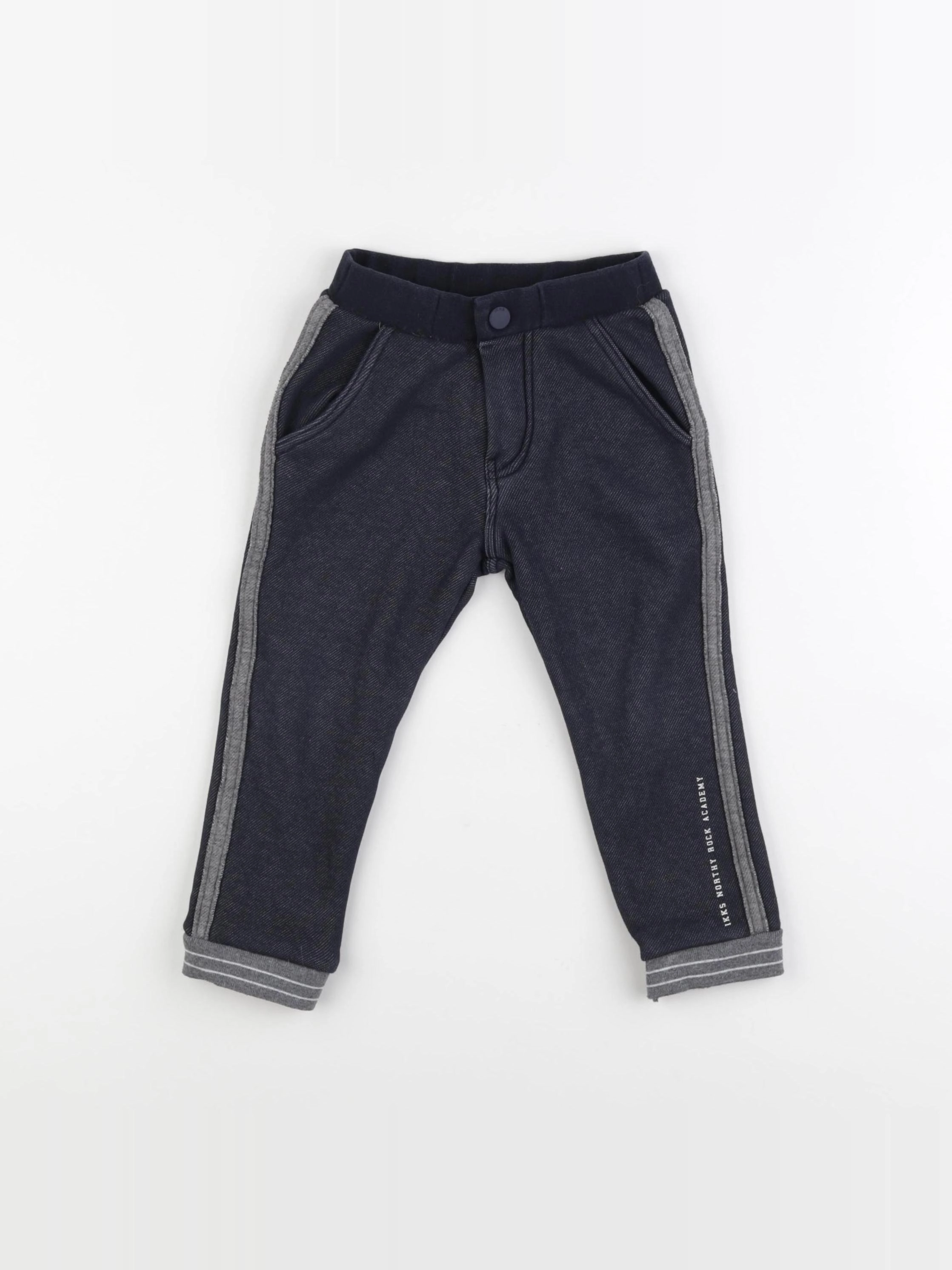 IKKS - pantalon bleu - 2 ans