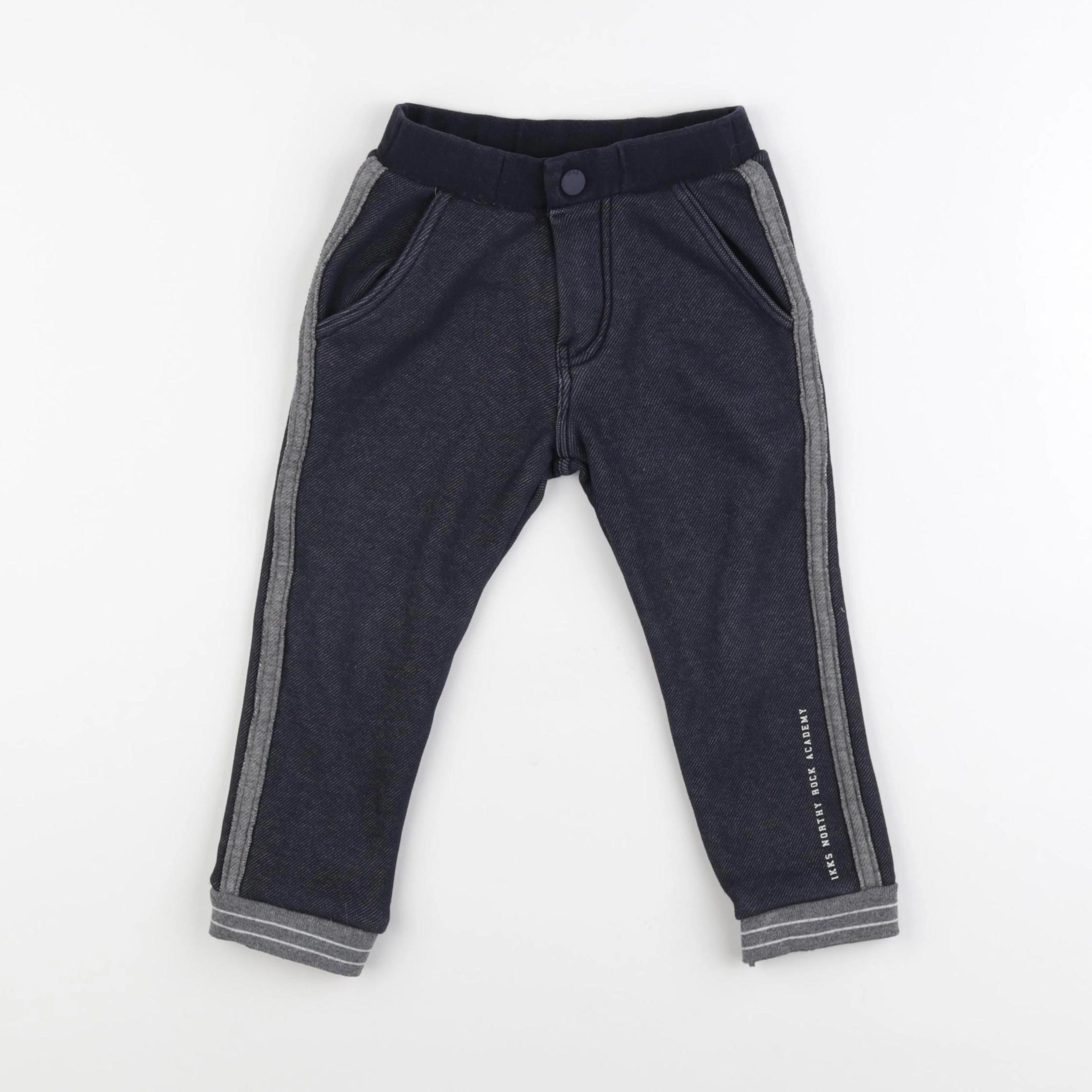 IKKS - pantalon bleu - 2 ans