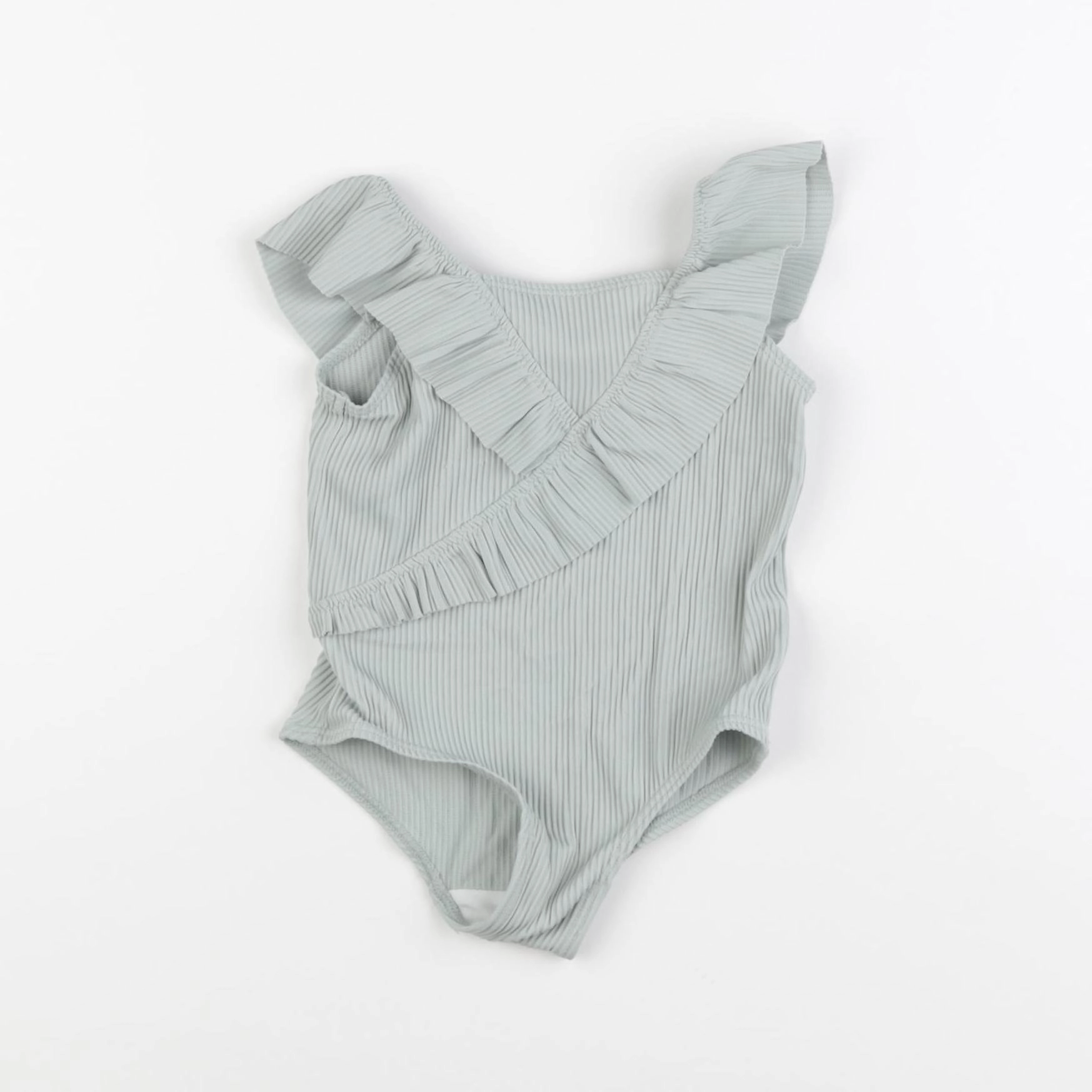 H&M - maillot de bain vert - 9/12 mois