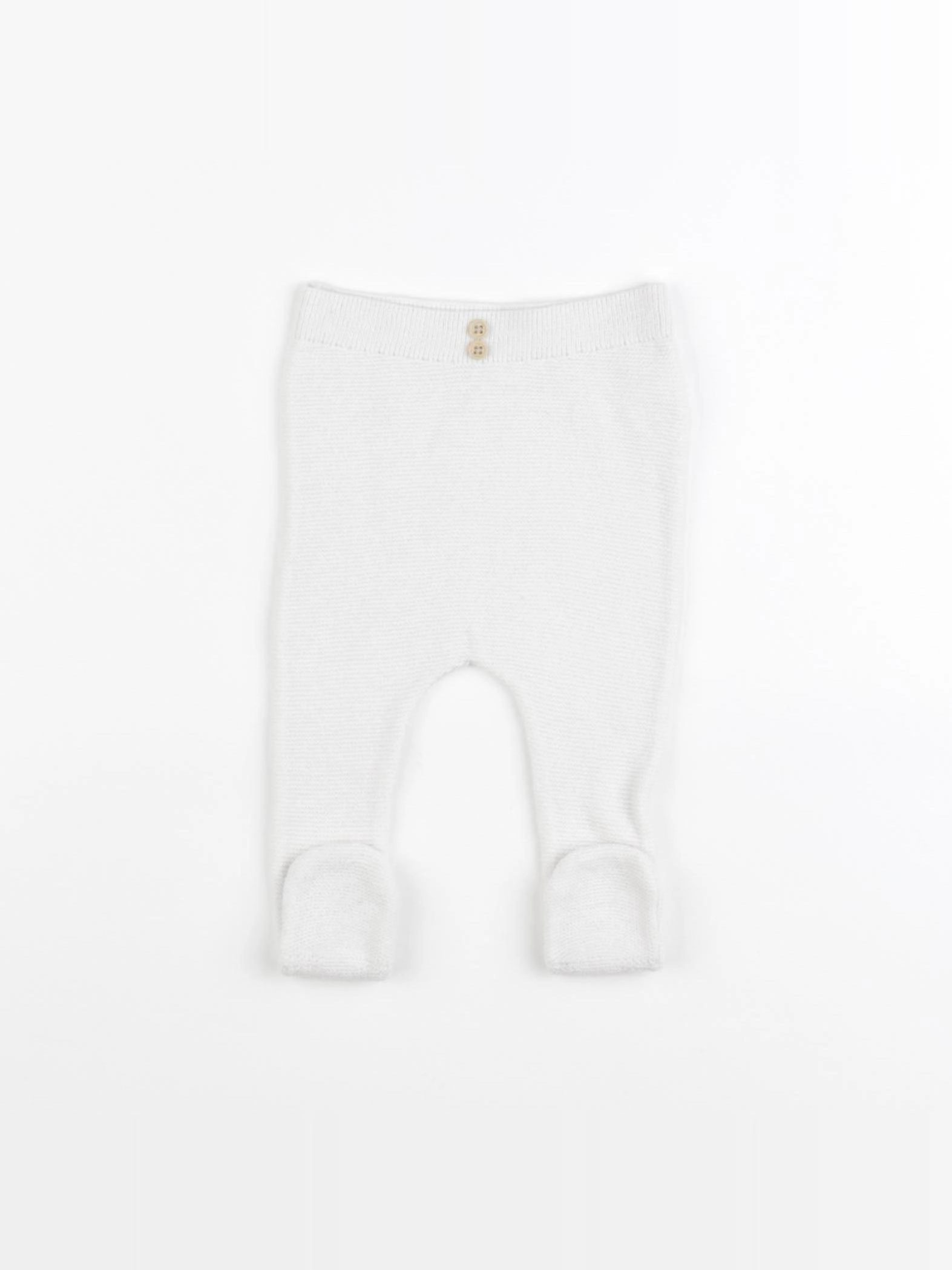Vertbaudet - legging blanc - 1 mois