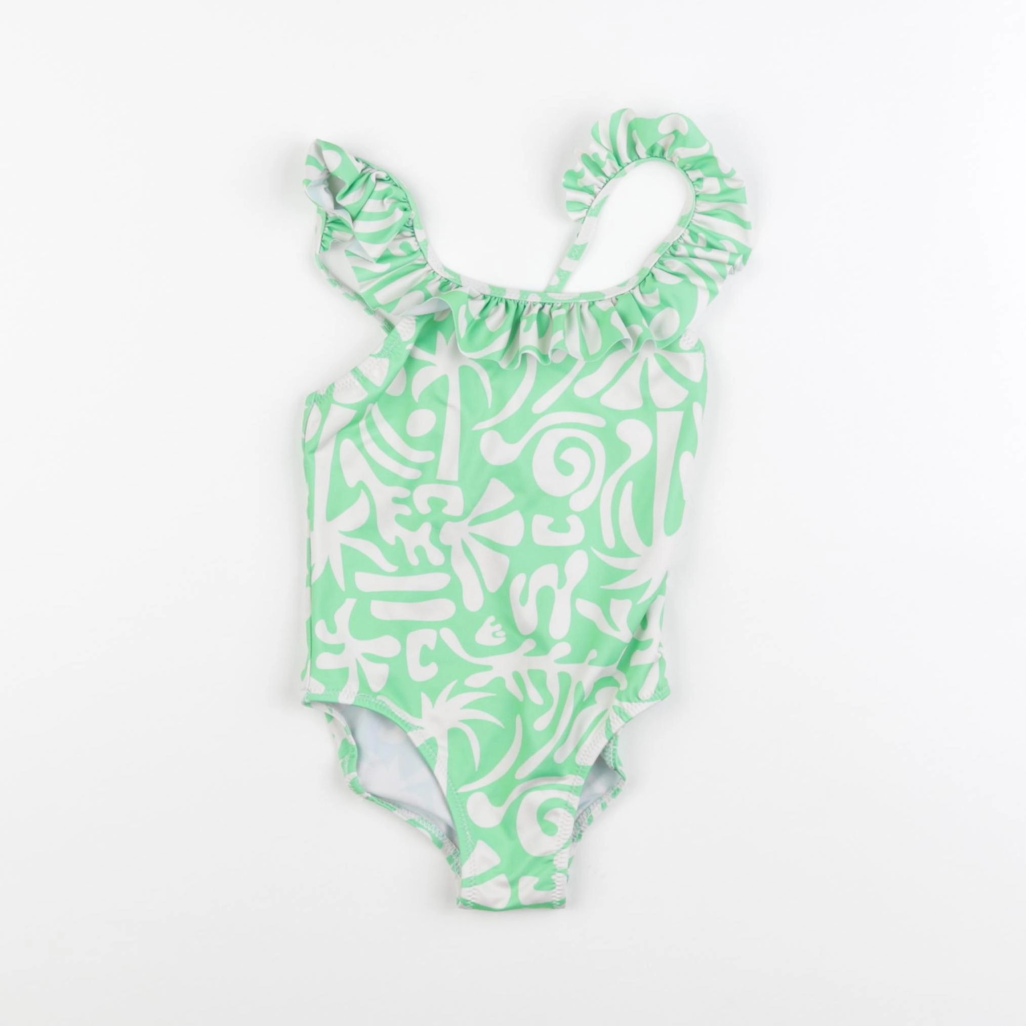 Zara - maillot de bain vert - 2/3 ans