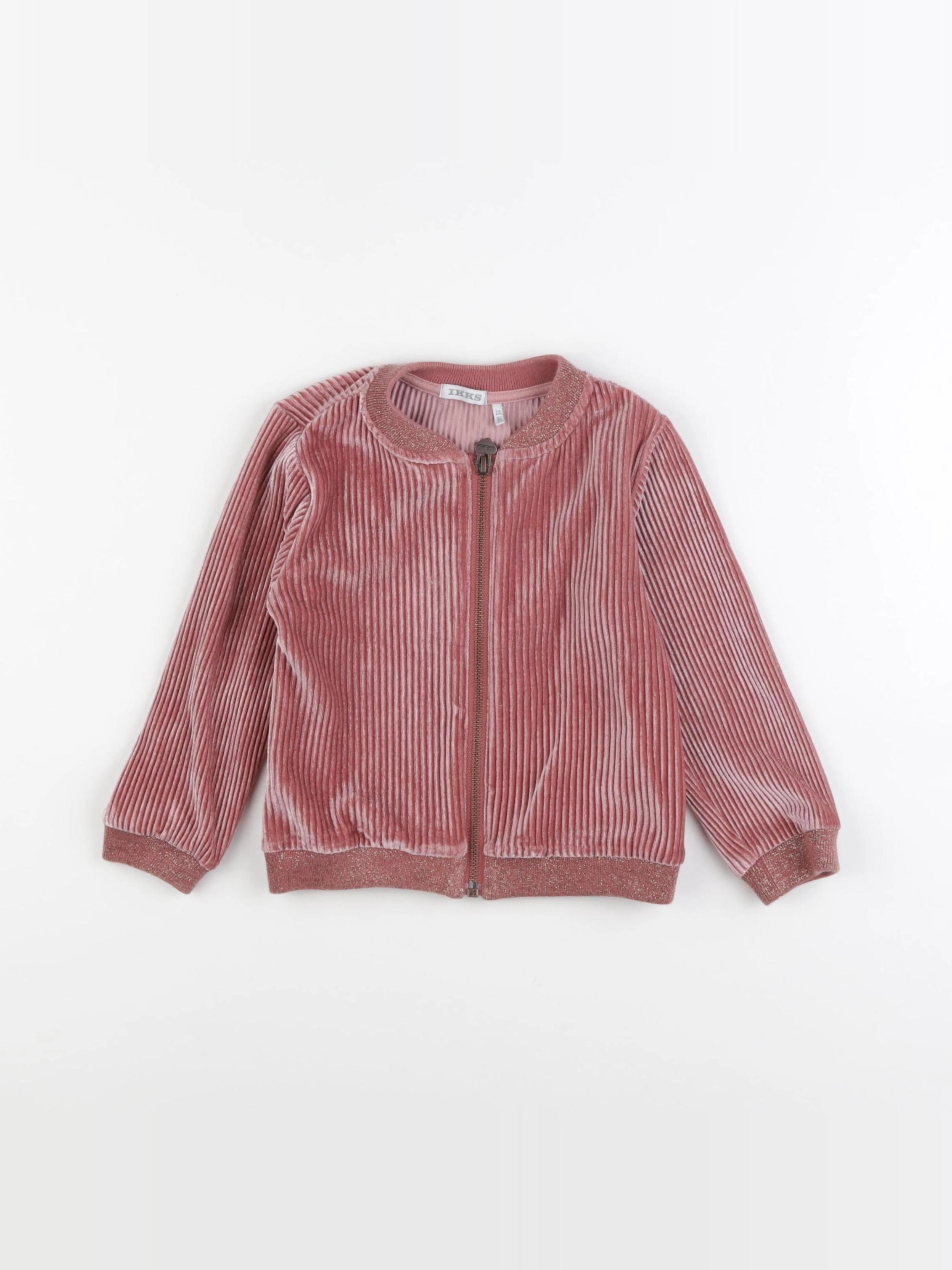 IKKS - sweat rose - 2 ans