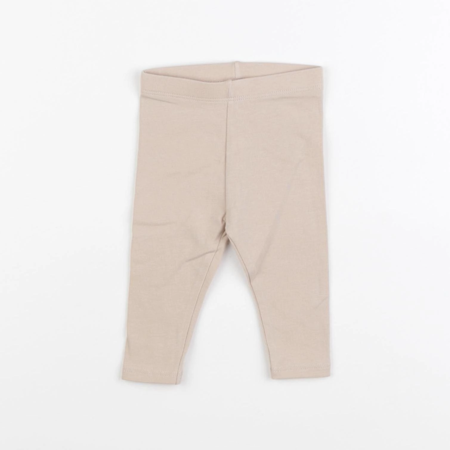 Vertbaudet - legging beige - 3 mois