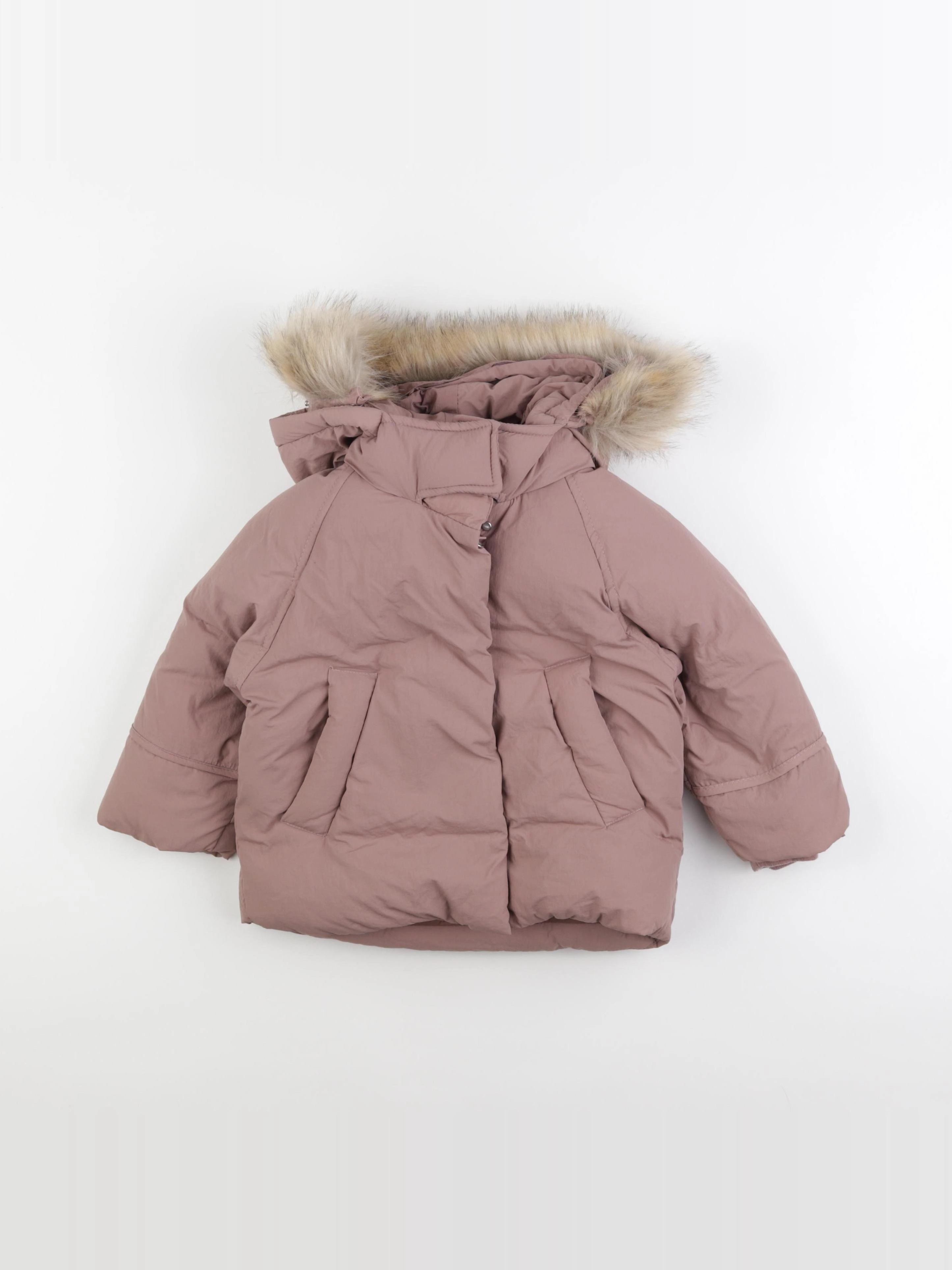 Zara - doudoune rose - 18/24 mois