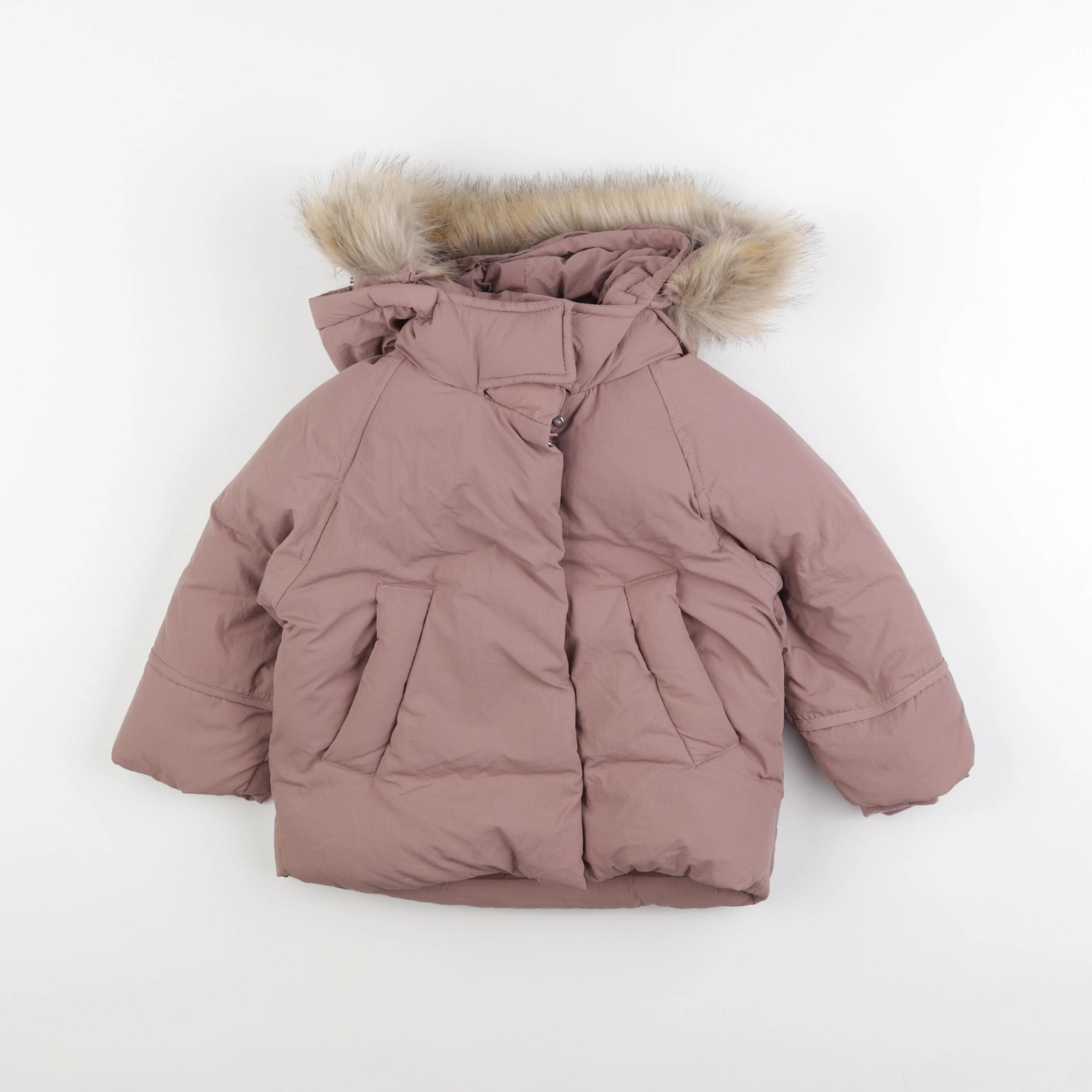 Zara - doudoune rose - 18/24 mois