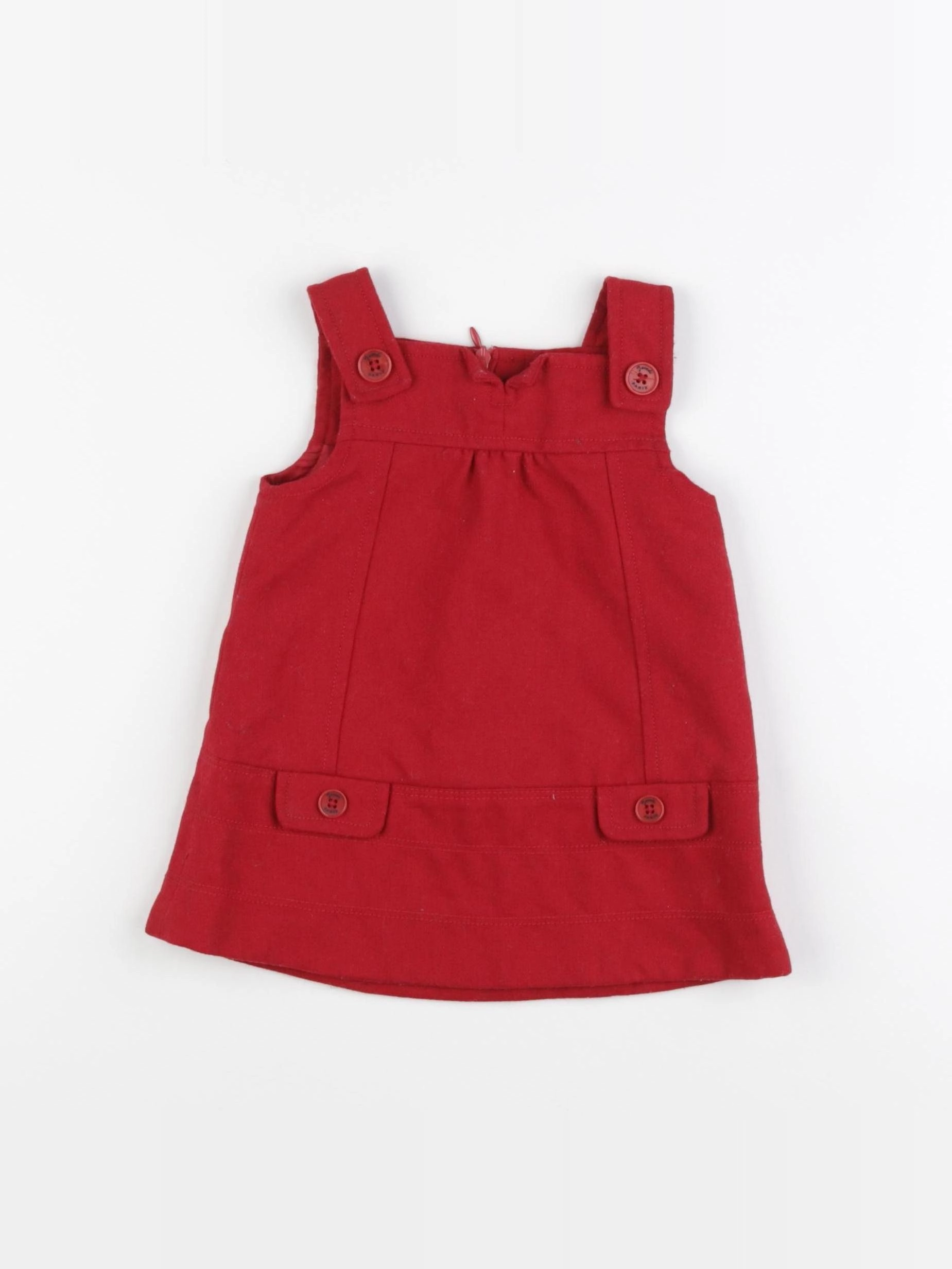 Jacadi - robe rouge - 6 mois