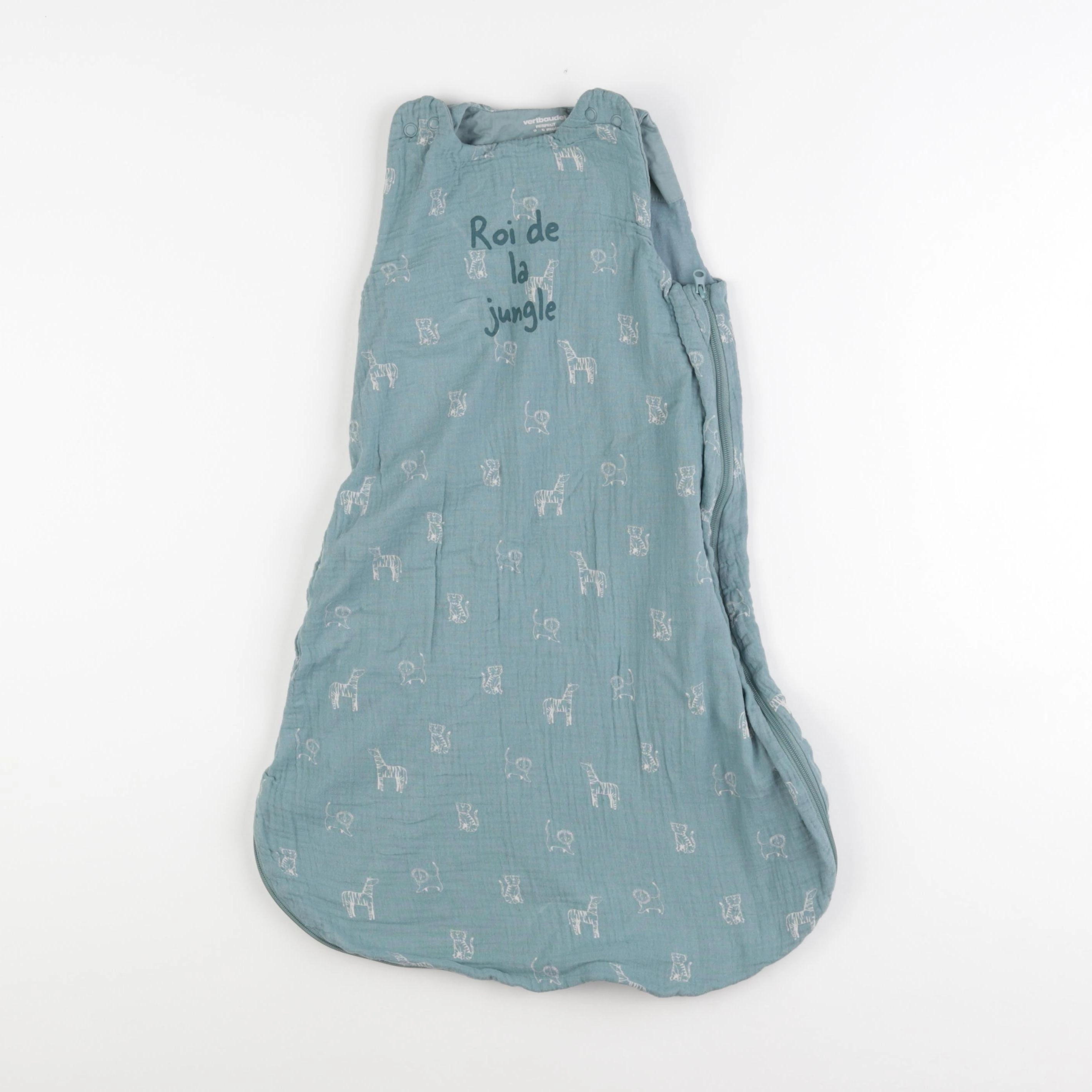 Vertbaudet - gigoteuse bleu - 0/6 mois