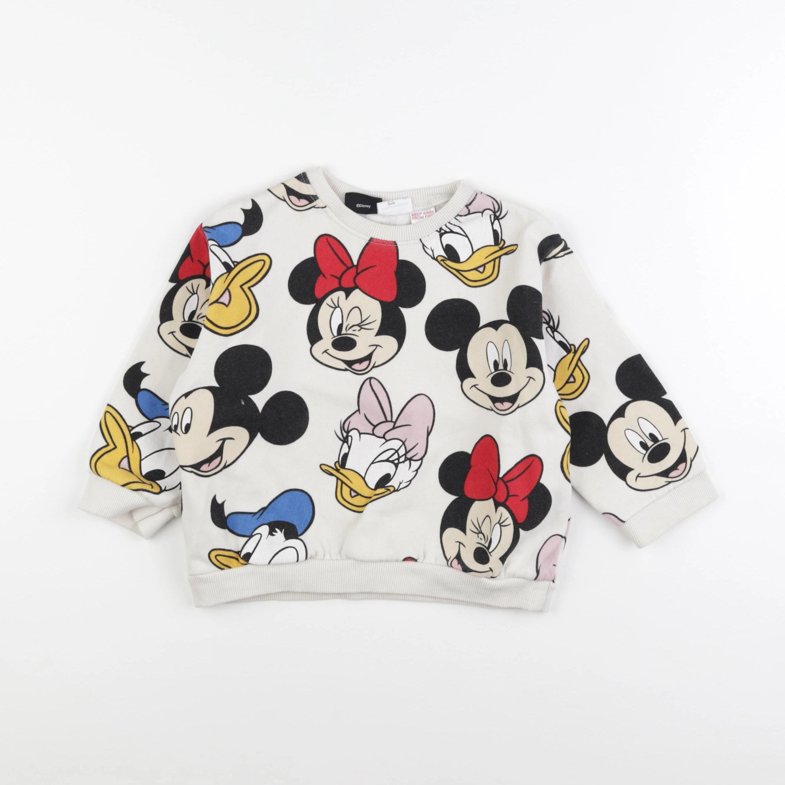 Zara - sweat multicolore - 2/3 ans