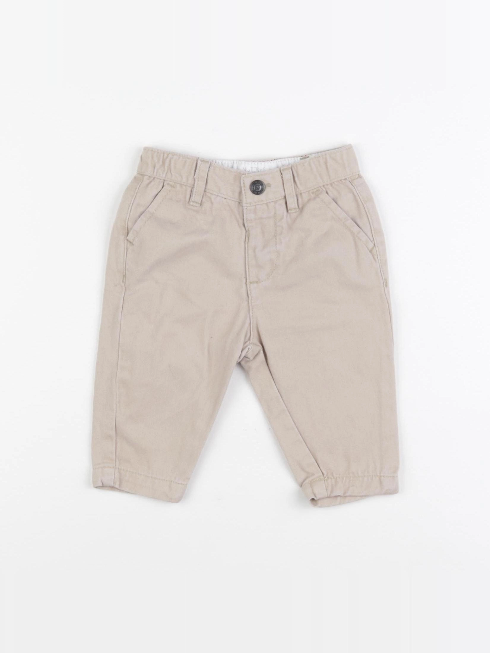 Natalys - pantalon beige - 6 mois