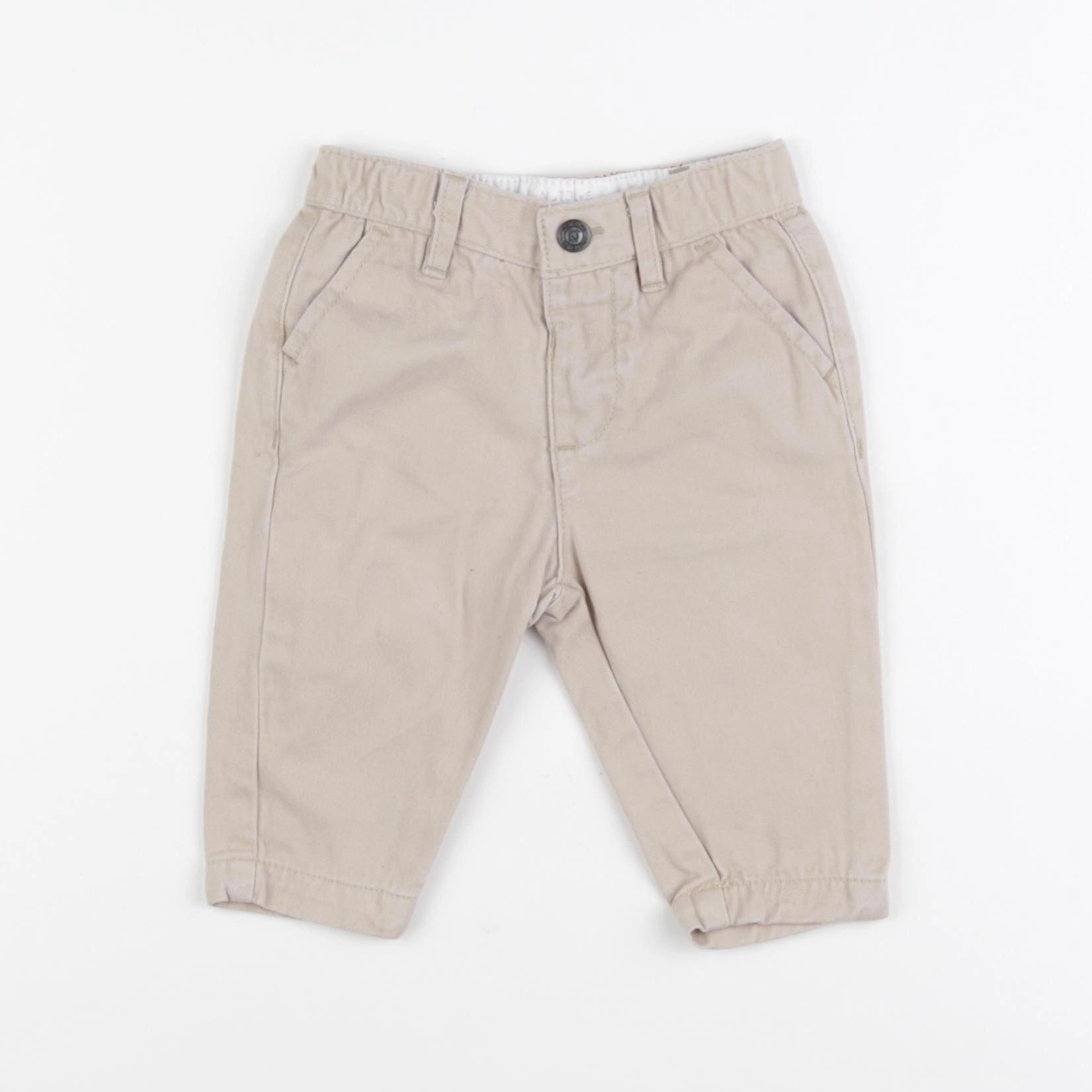 Natalys - pantalon beige - 6 mois