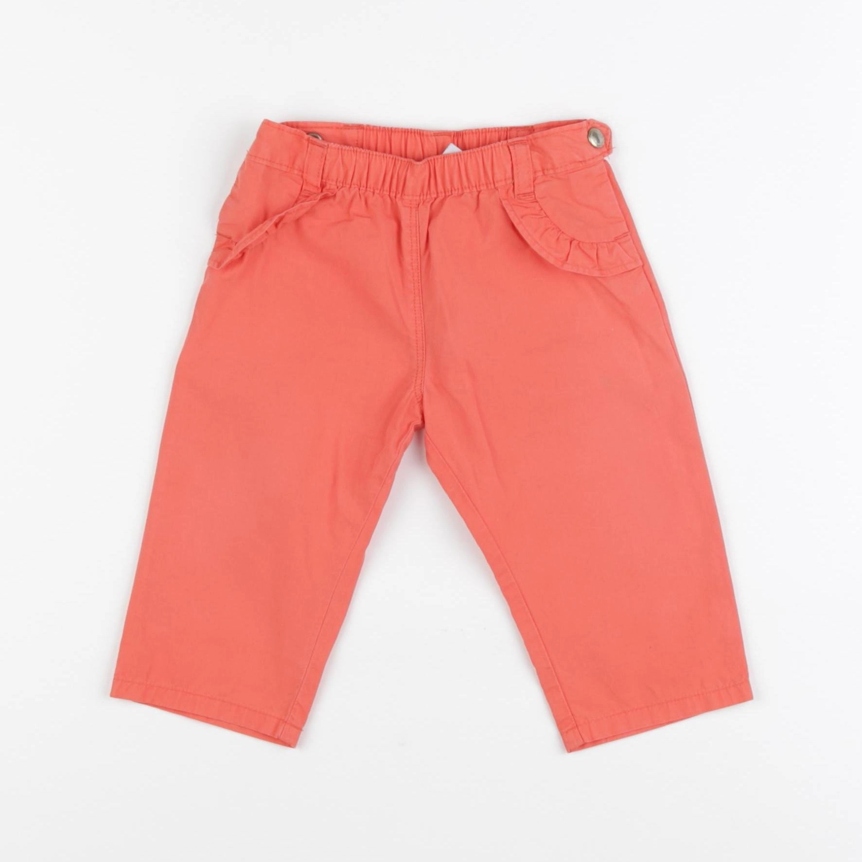 Petit Bateau - pantalon rose - 6 mois