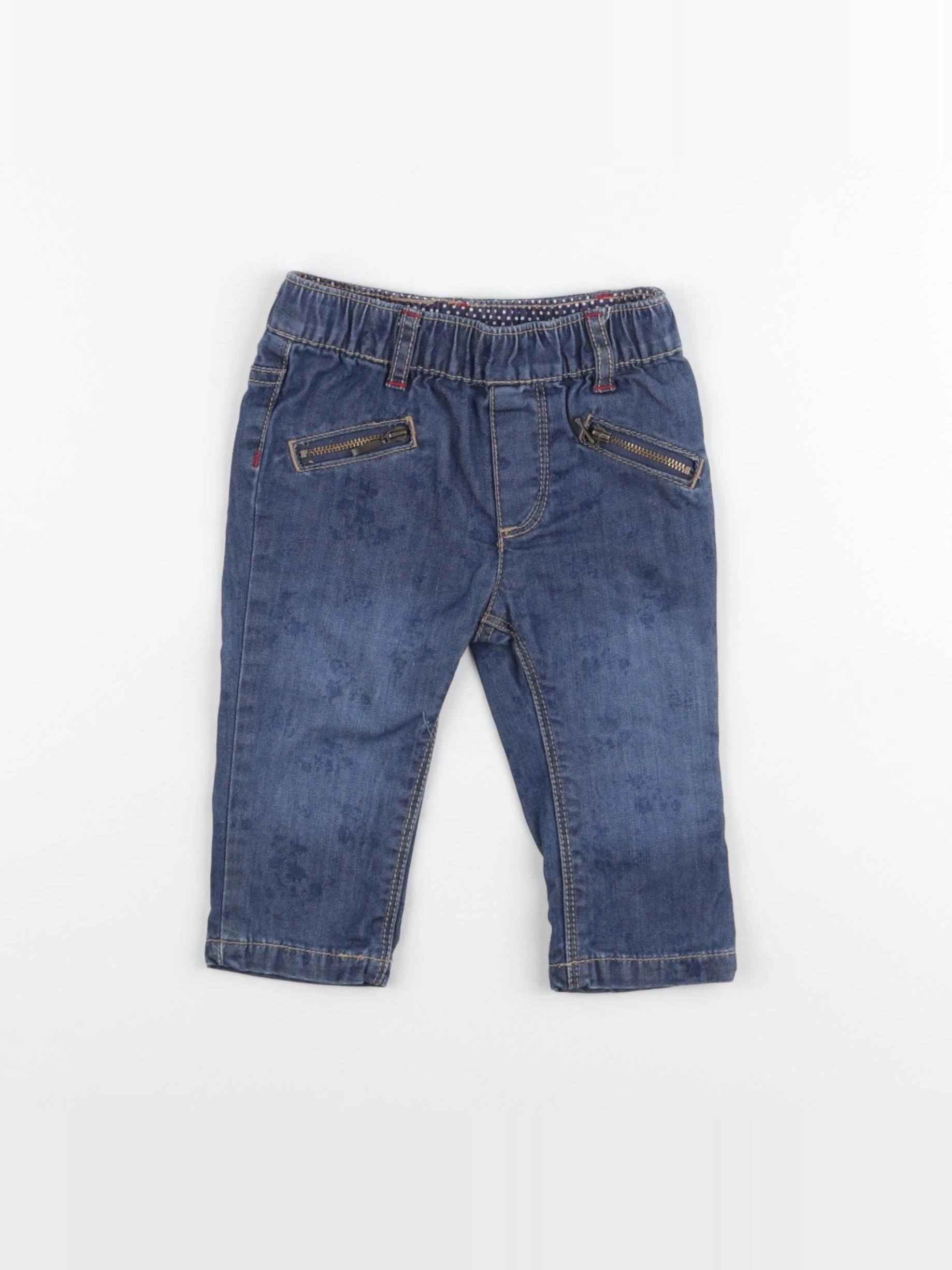 IKKS - jean bleu - 6 mois