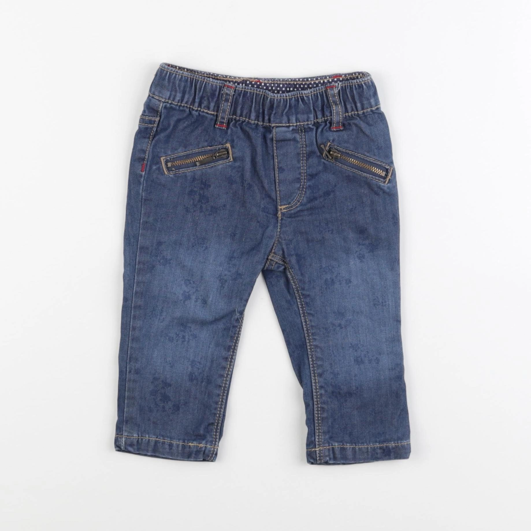 IKKS - jean bleu - 6 mois