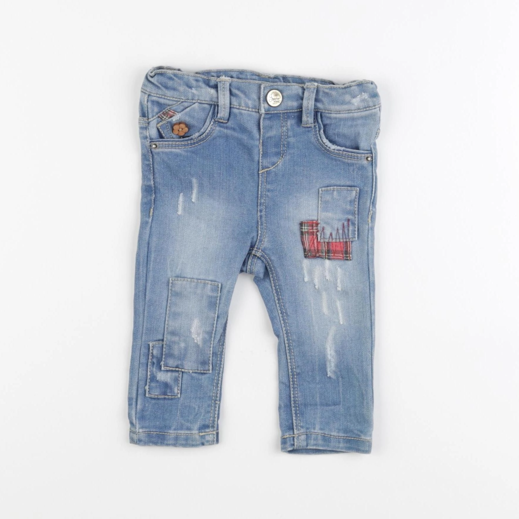 Zara - jean bleu - 3/6 mois