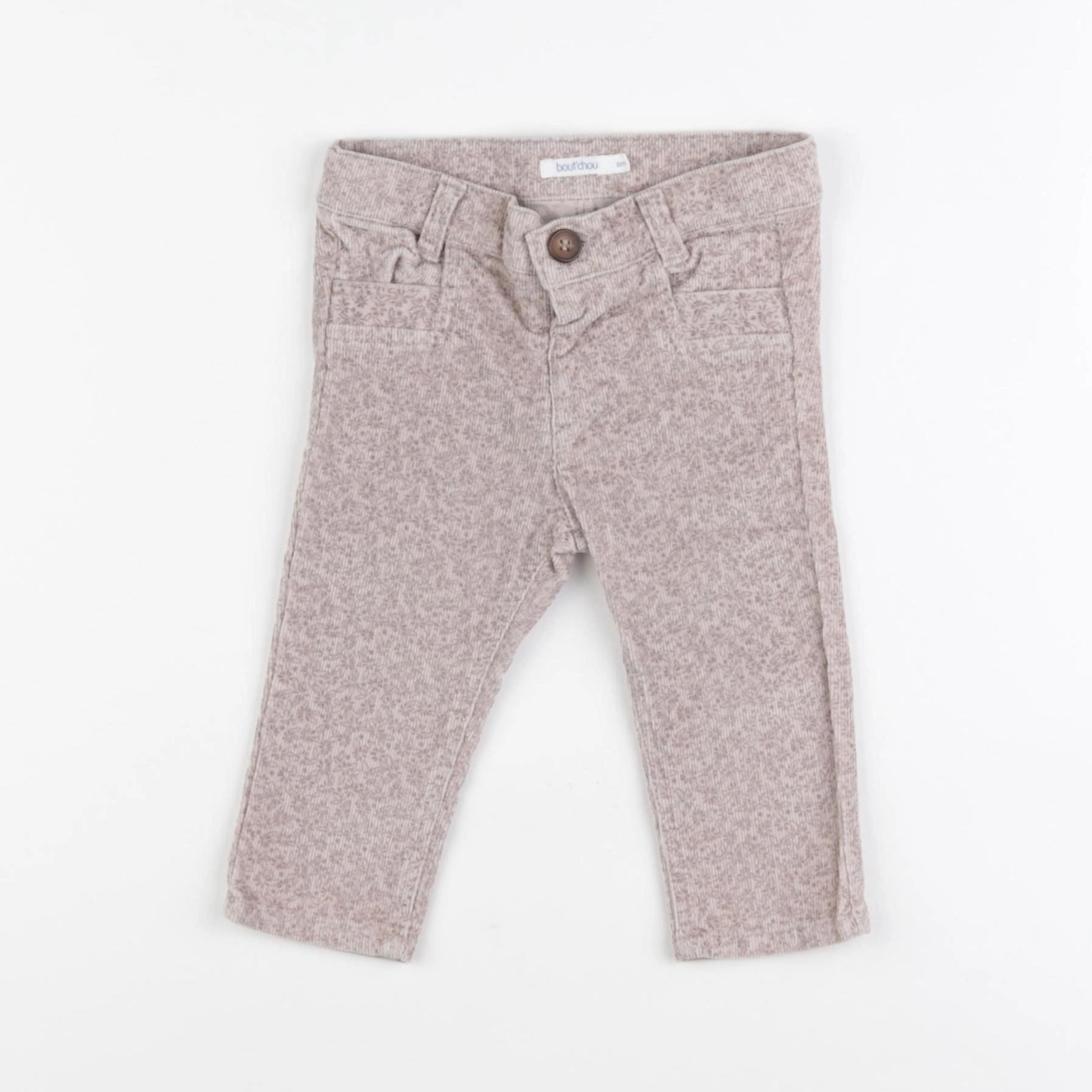 Boutchou - pantalon beige - 6 mois