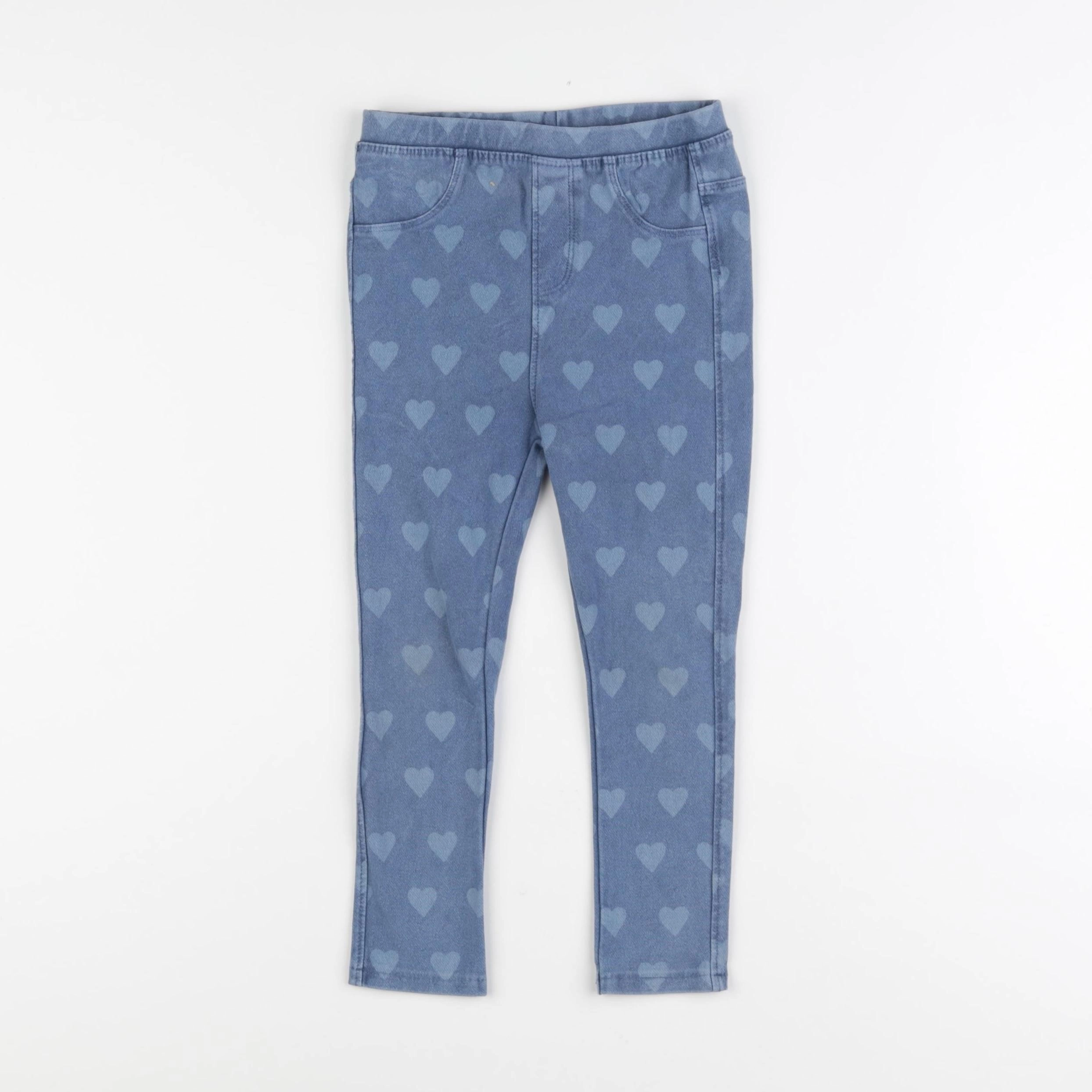 Zara - legging bleu - 3/4 ans