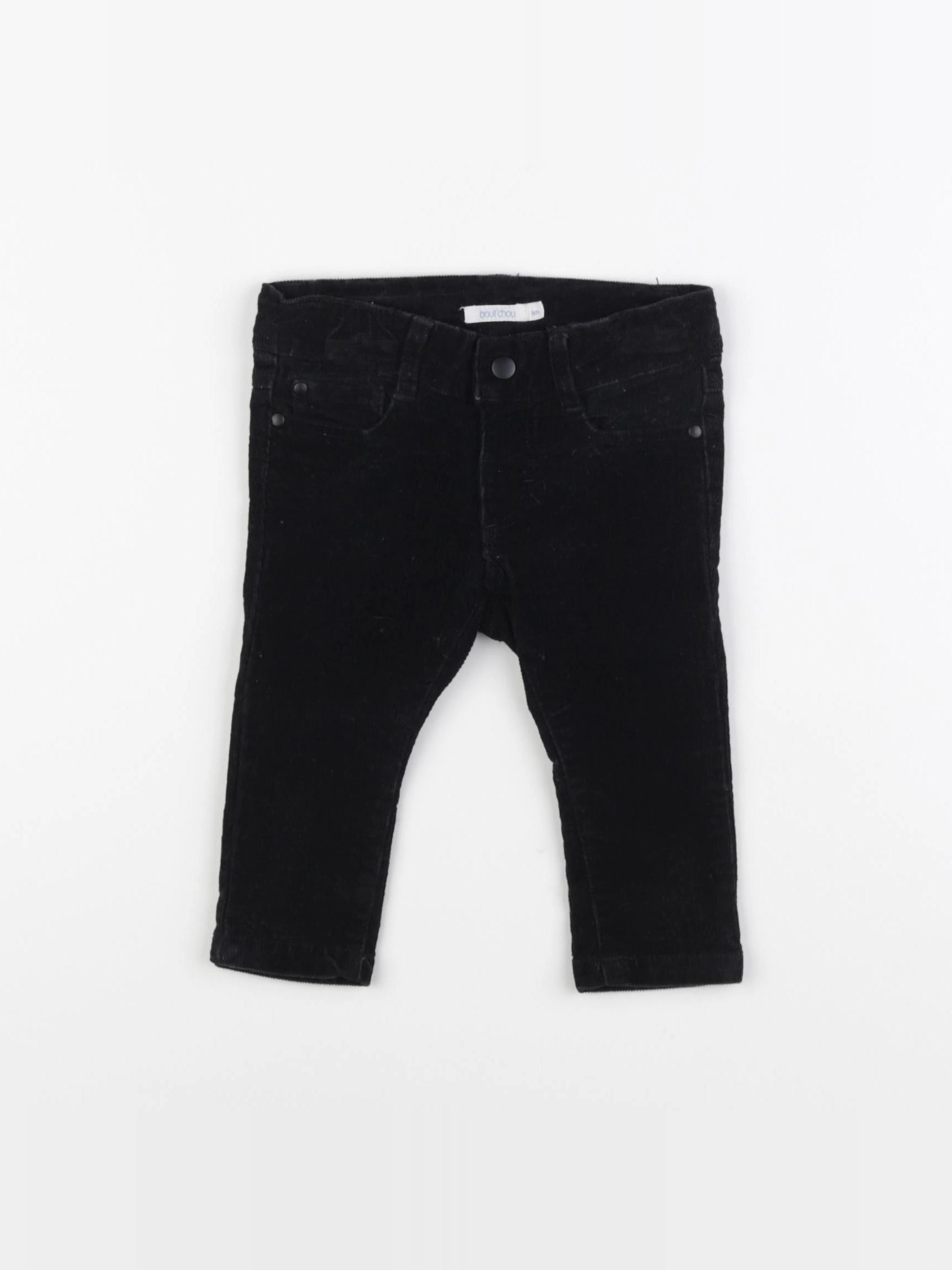 Boutchou - pantalon noir - 6 mois