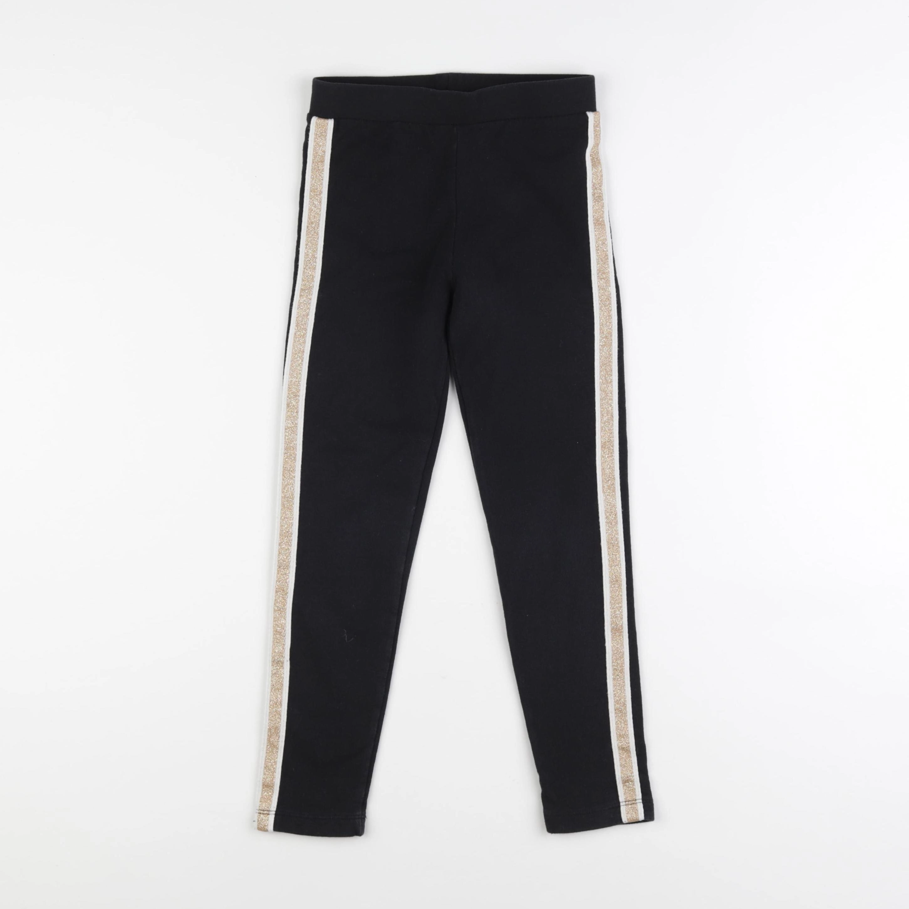 Monoprix - legging noir, or - 6 ans