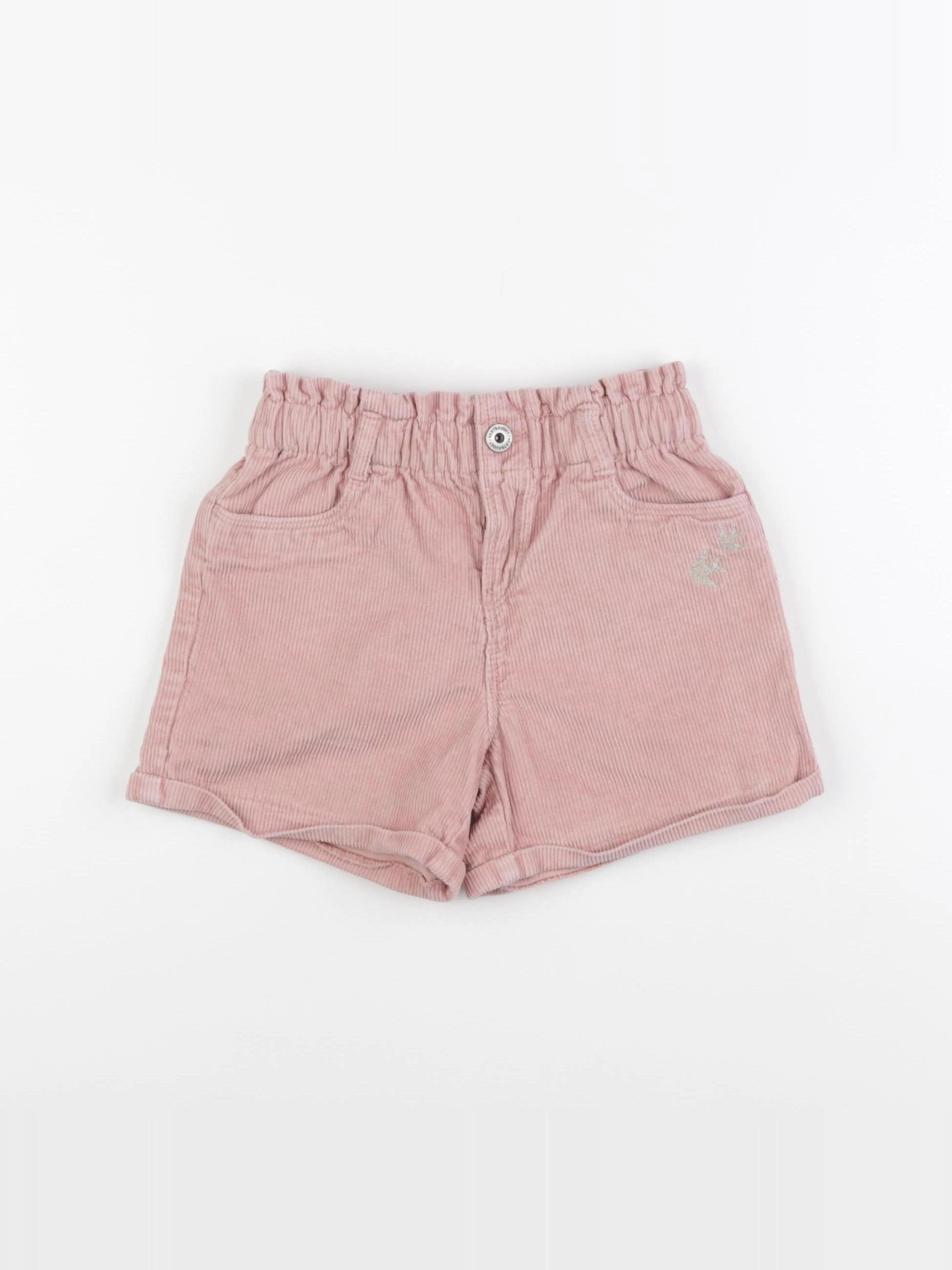 Vertbaudet - short rose - 6 ans