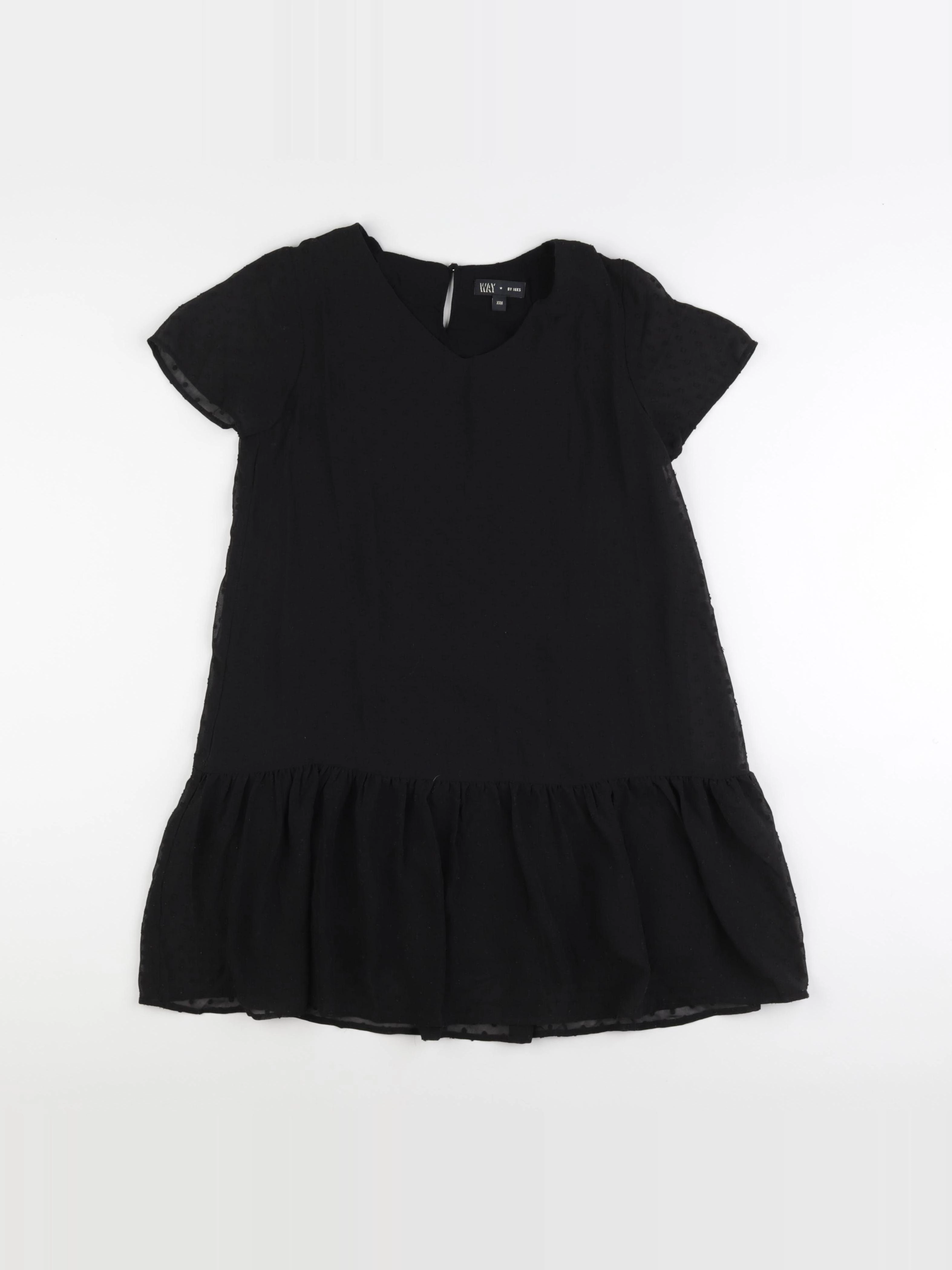 IKKS - robe noir - 10 ans