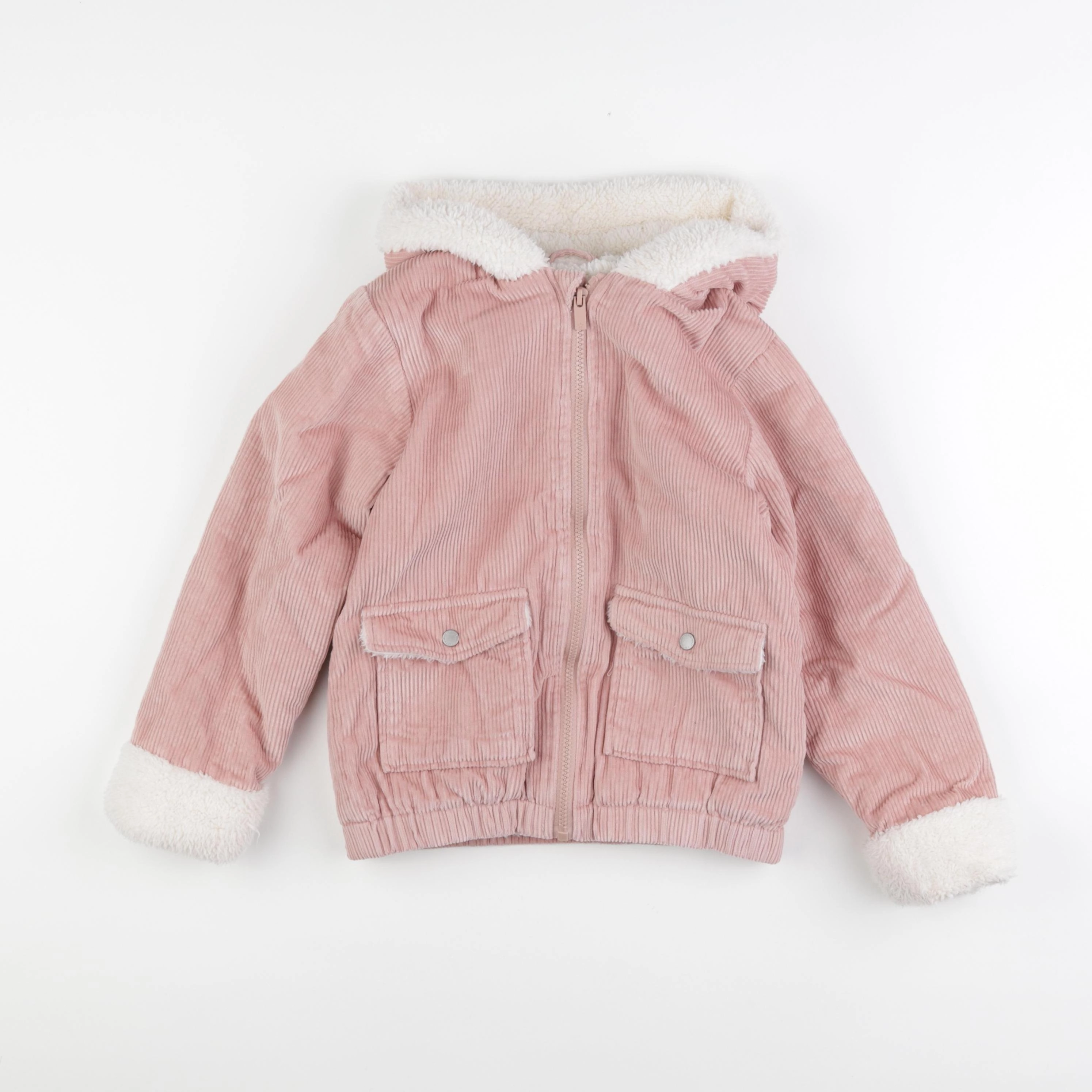 Vertbaudet - veste rose - 8 ans