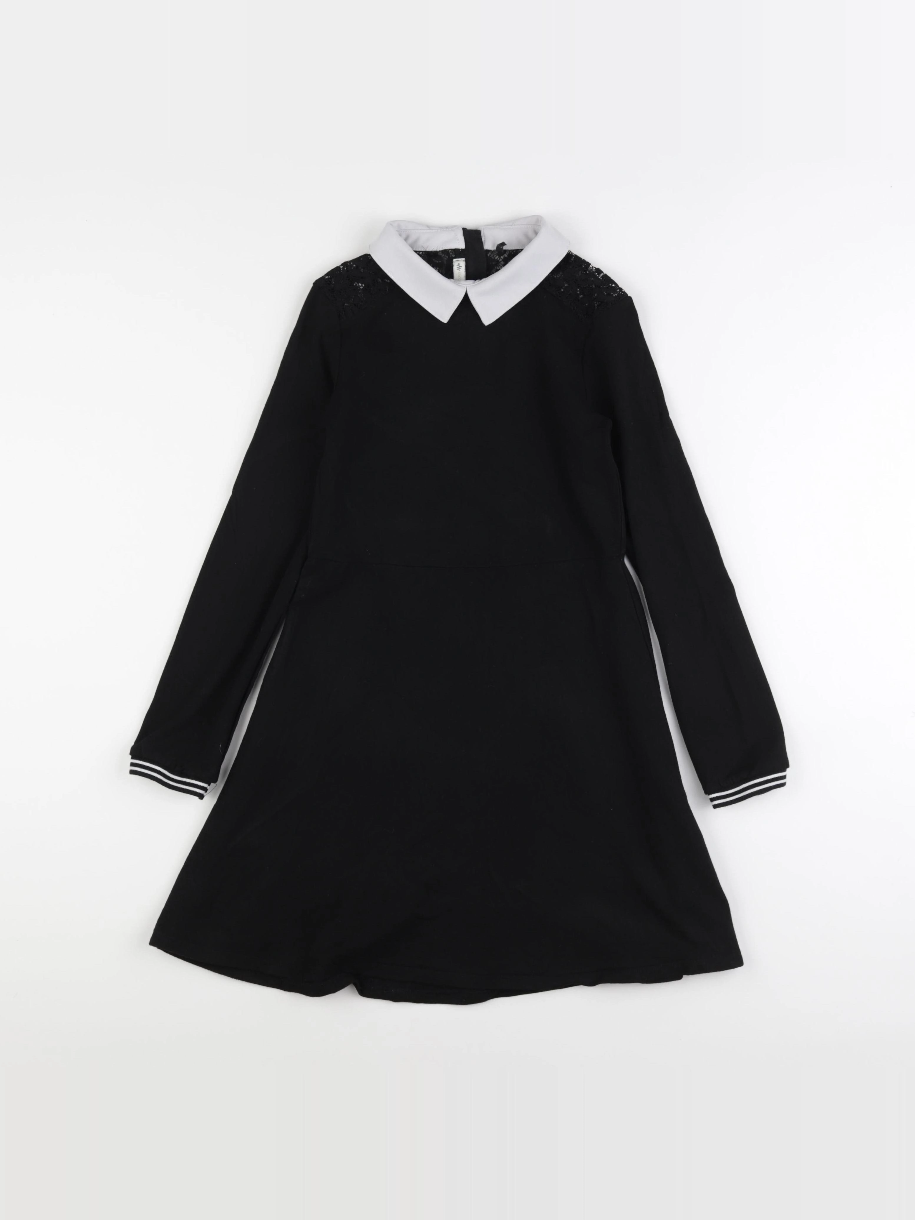 IKKS - robe noir - 10 ans