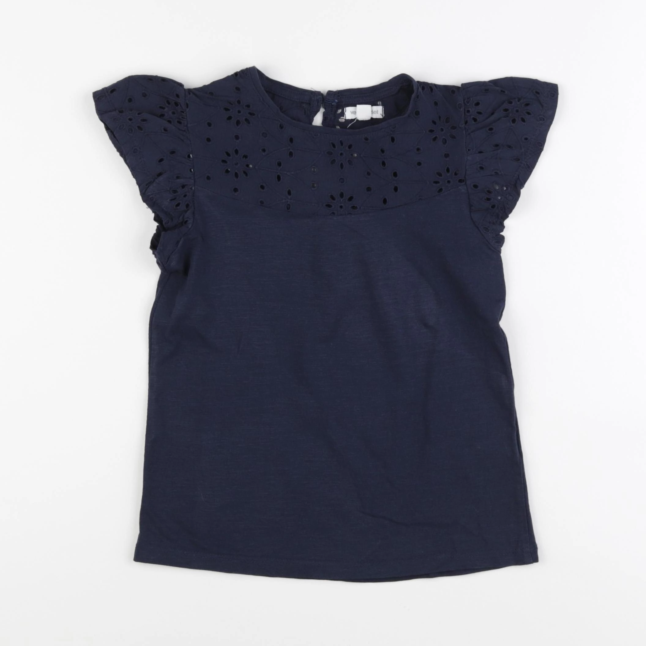 Vertbaudet - tee-shirt bleu - 8 ans