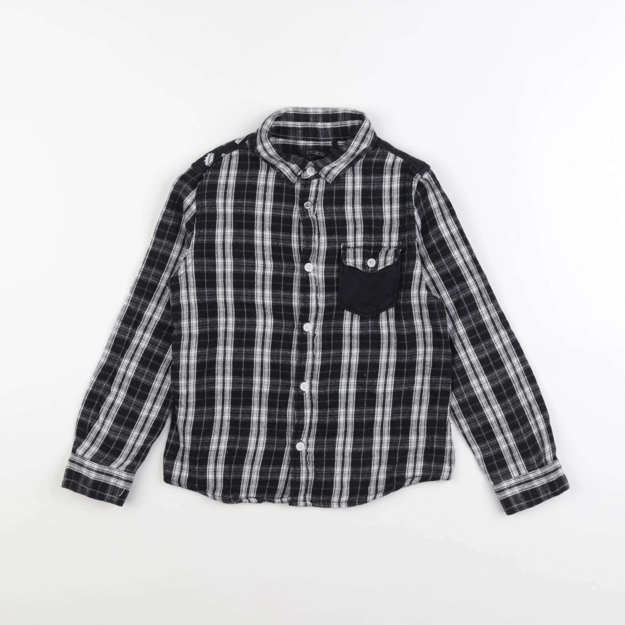 IKKS - chemise noir - 6 ans