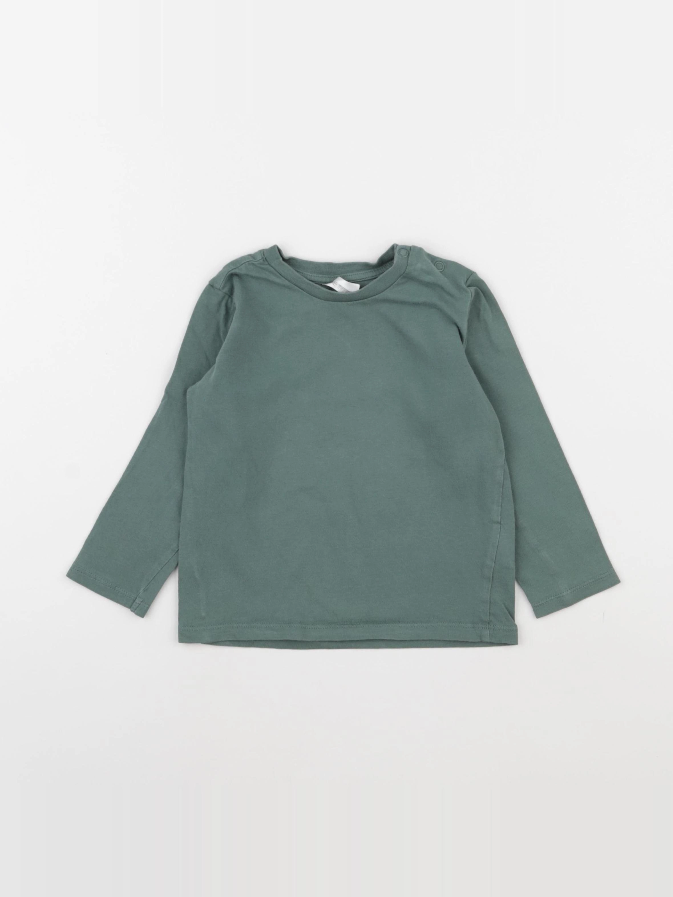 H&M - tee-shirt vert - 18/24 mois