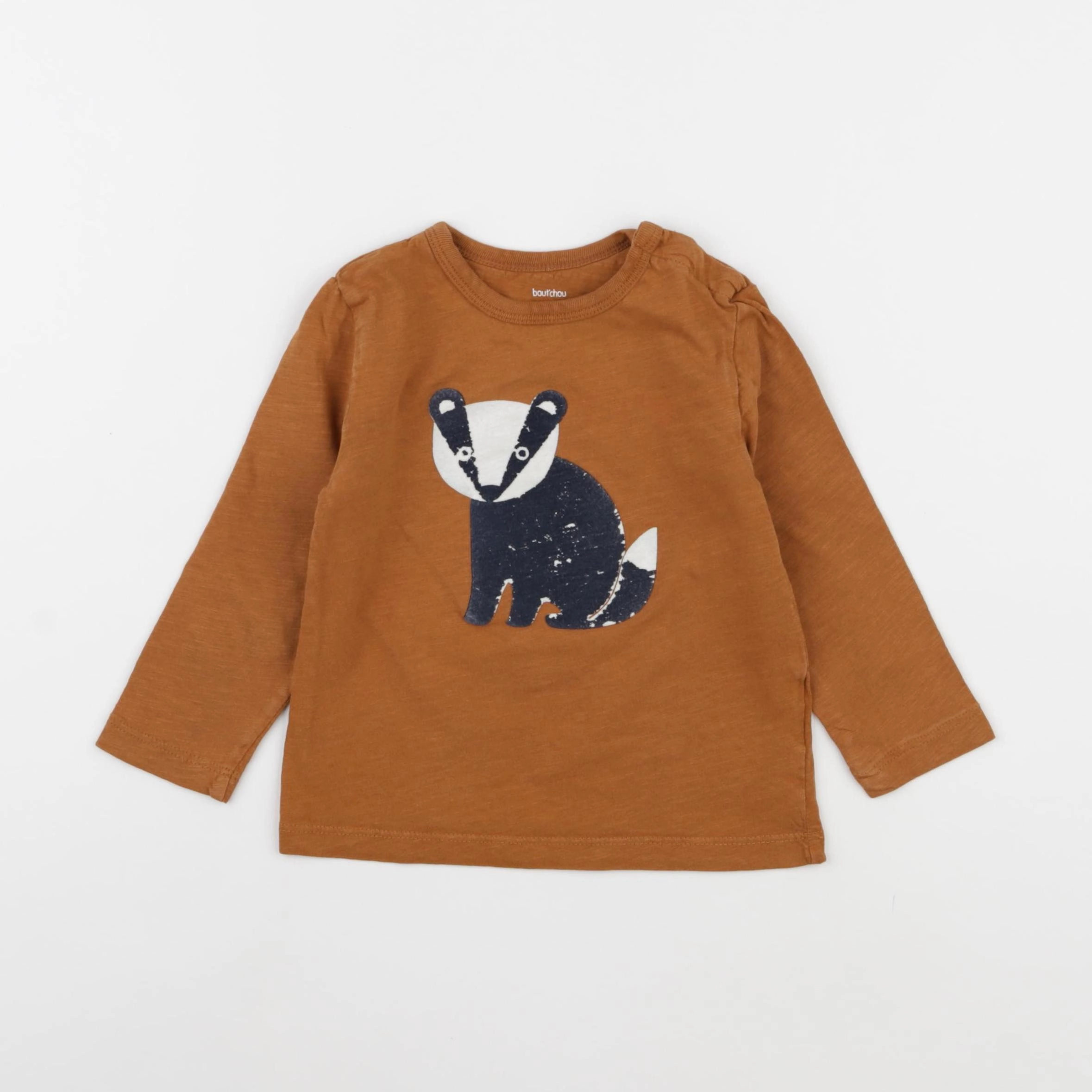Boutchou - tee-shirt marron - 24 mois