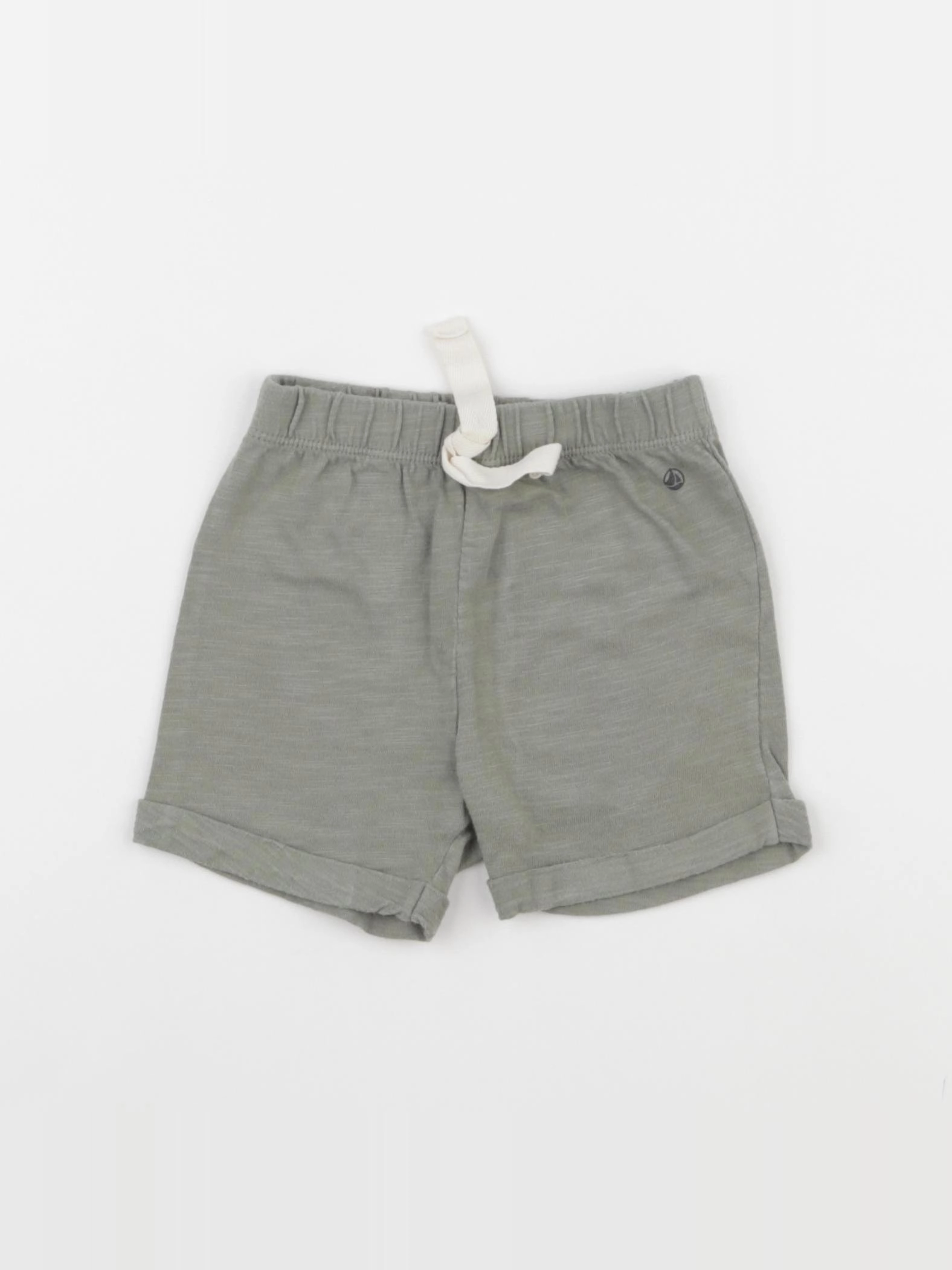 Petit Bateau - short vert - 12 mois