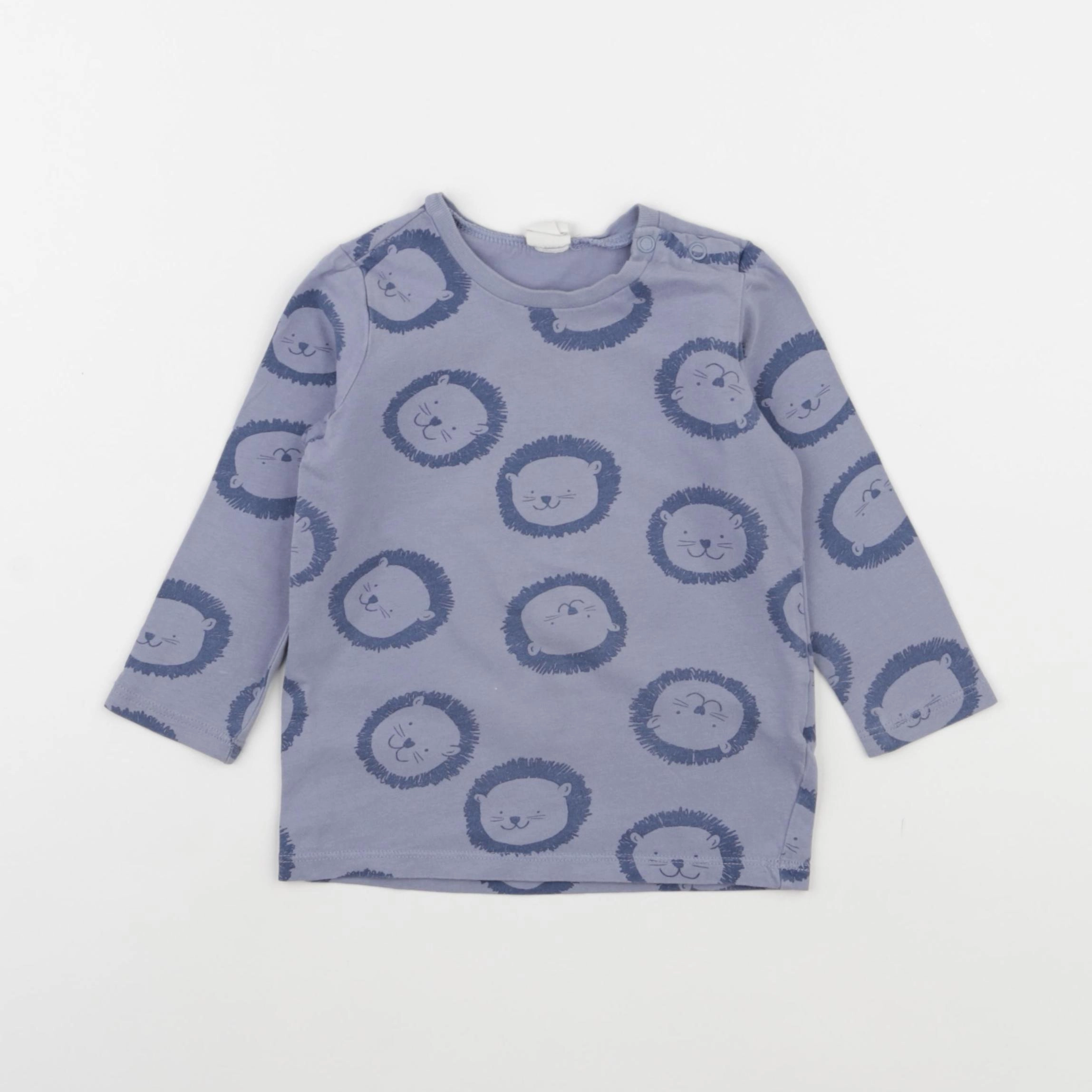 H&M - tee-shirt violet - 18 mois