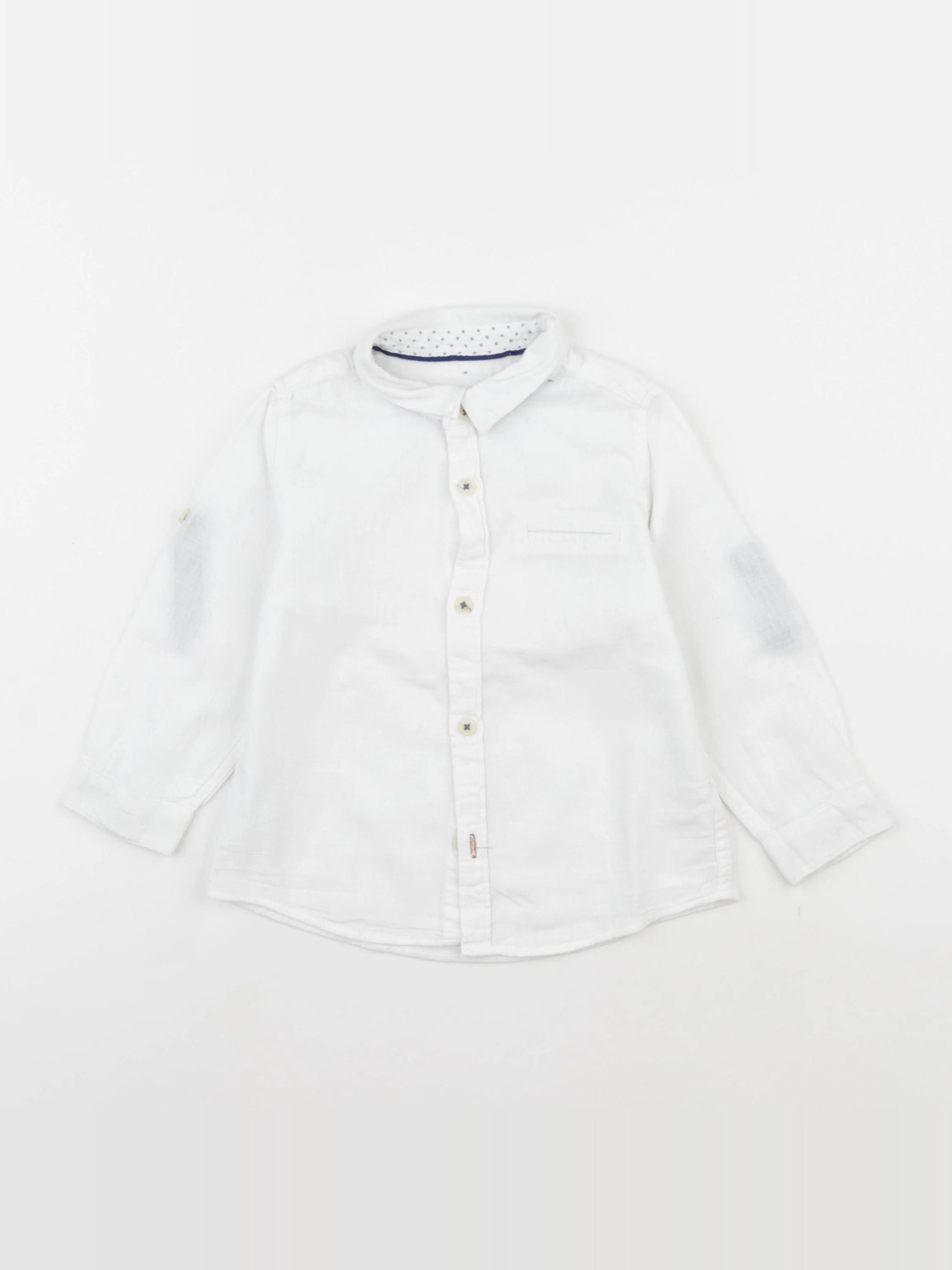 Zara - chemise blanc - 18/24 mois