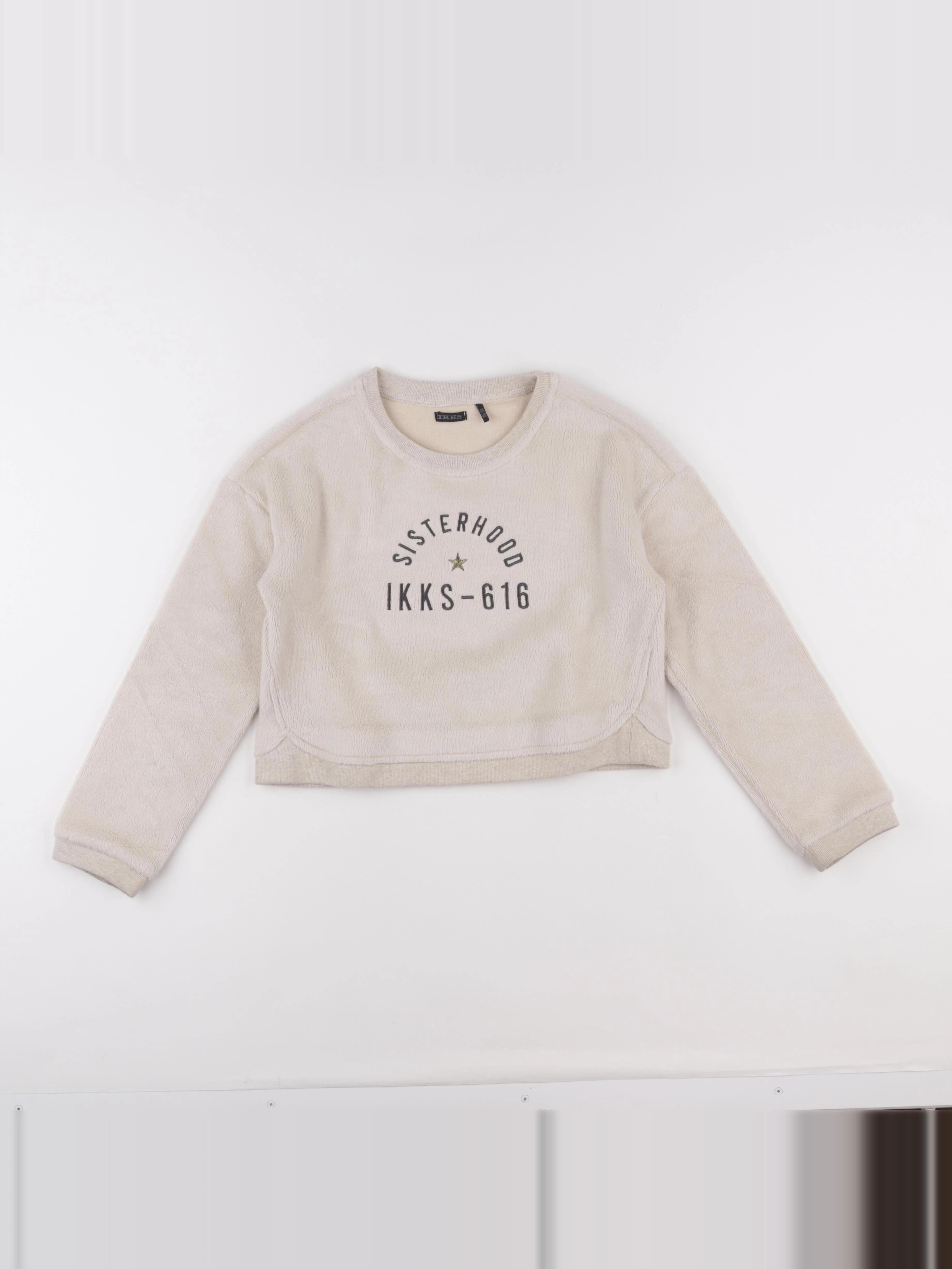 IKKS - polaire blanc - 10 ans