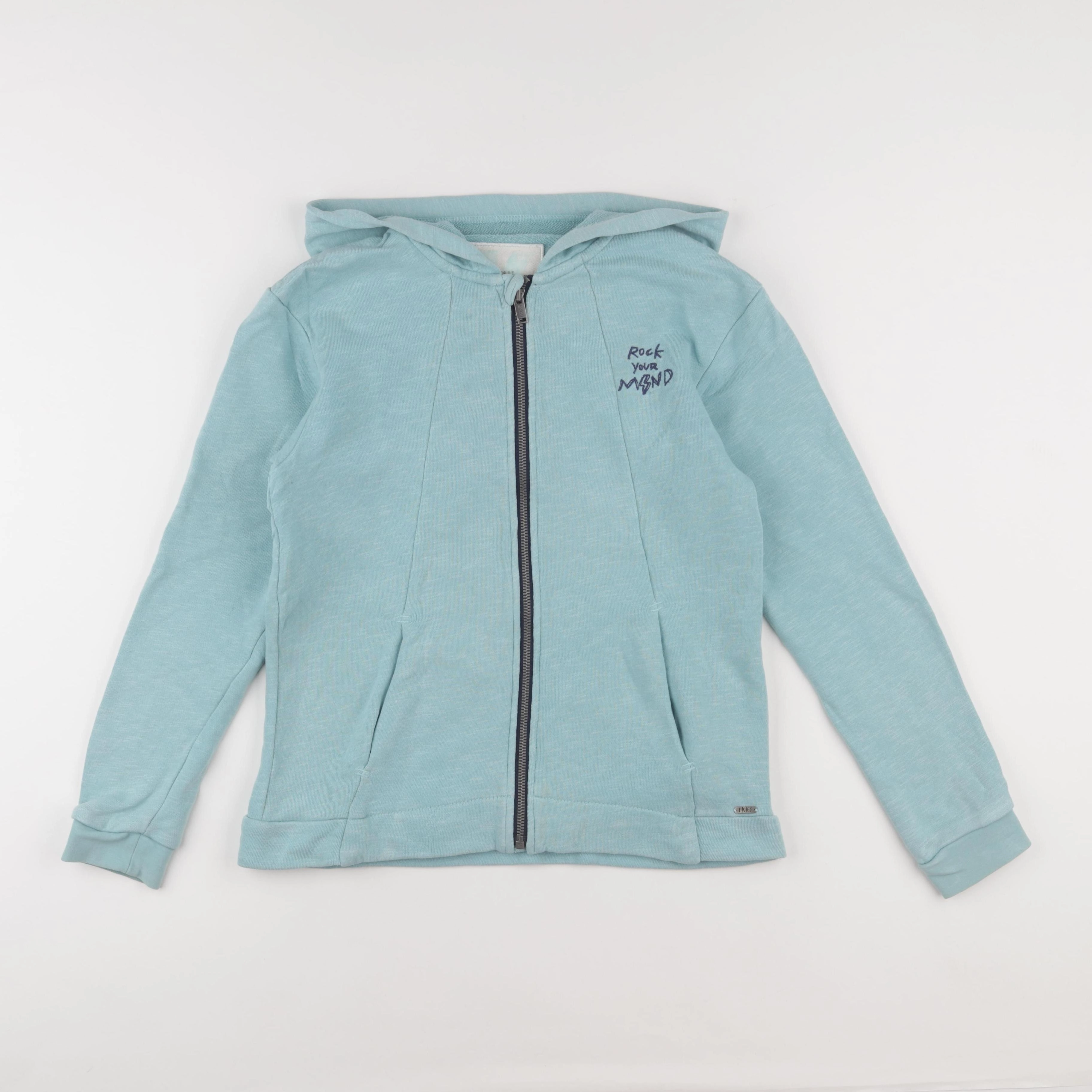 IKKS - sweat imprimé au dos bleu - 12 ans
