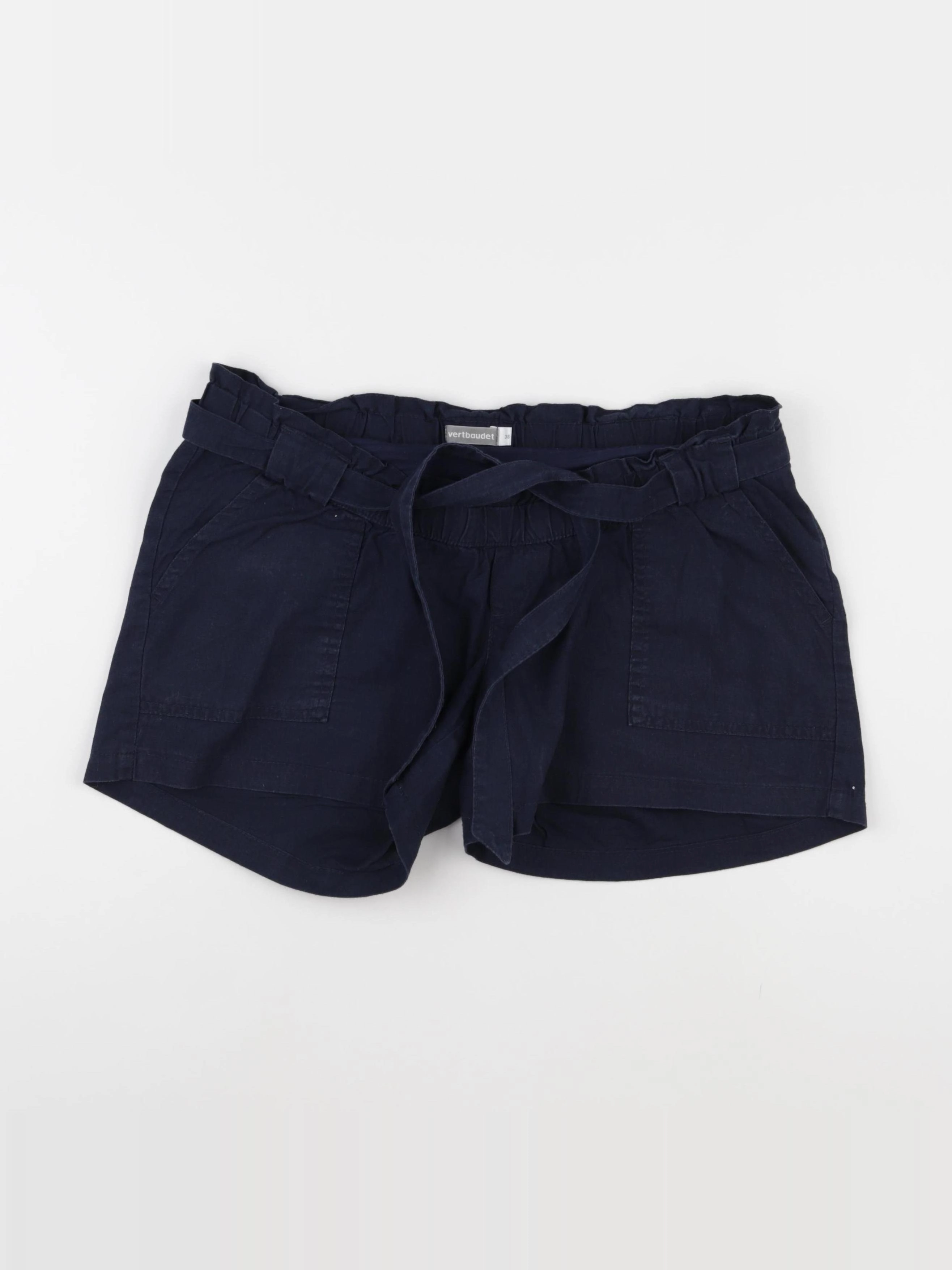 Vertbaudet - short grossesse bleu - 38