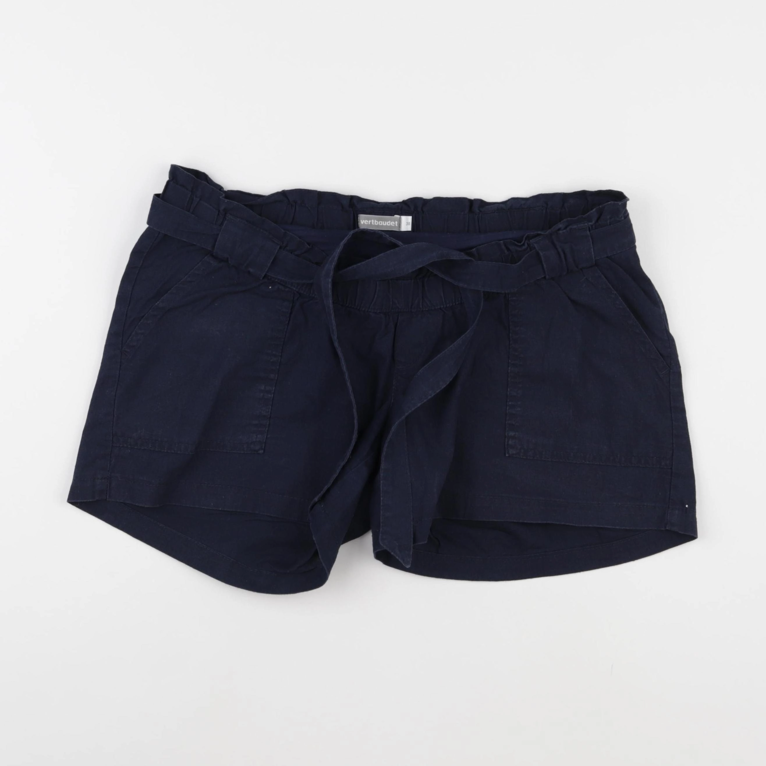Vertbaudet - short grossesse bleu - 38