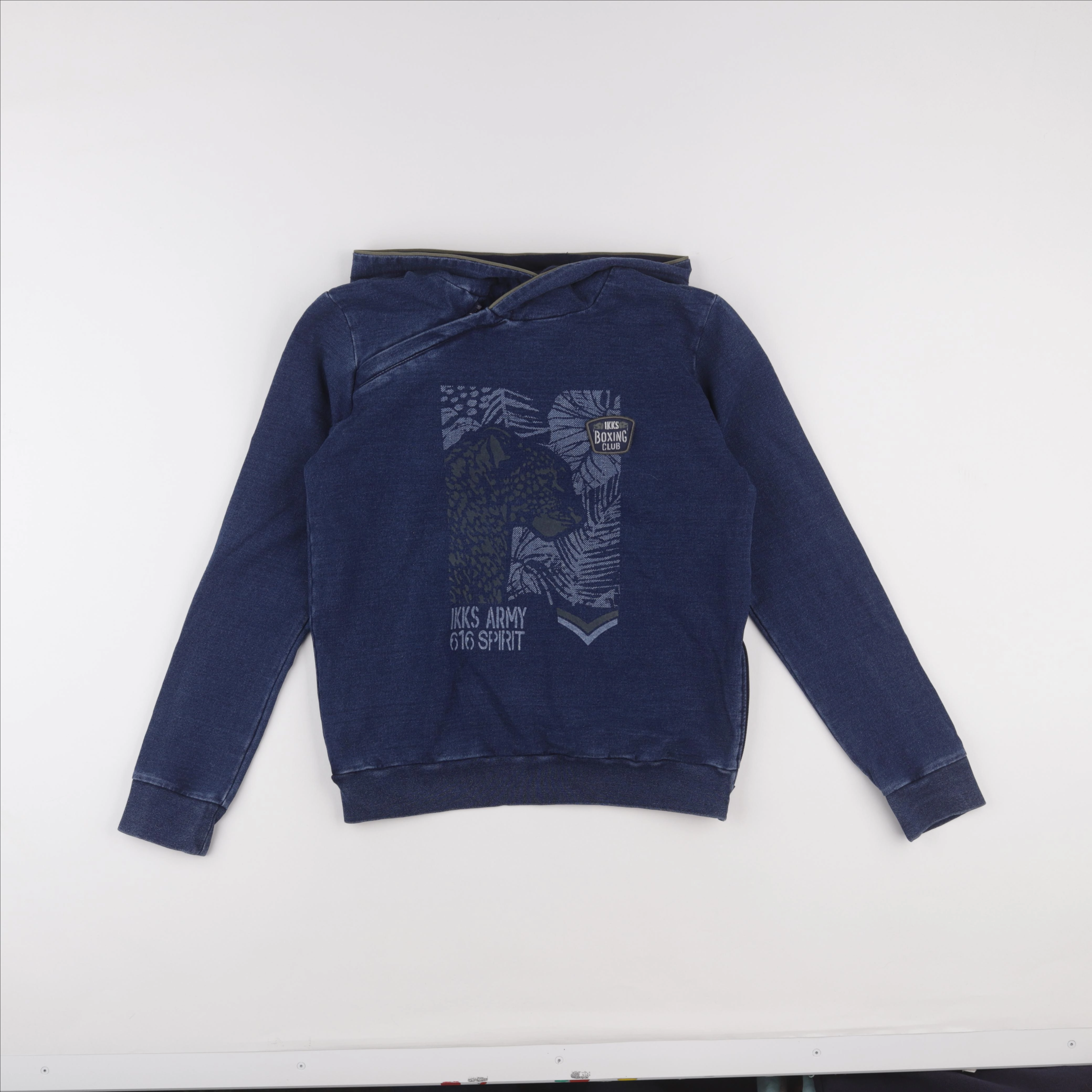 IKKS - sweat bleu - 12 ans