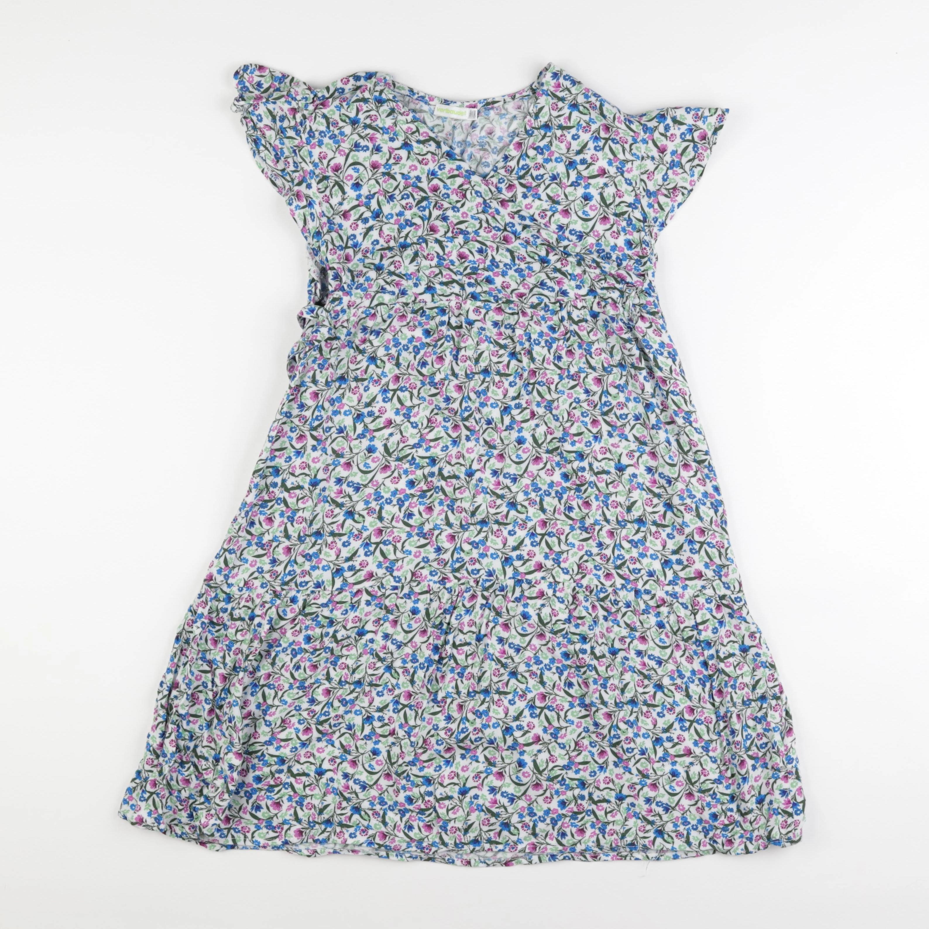 Vertbaudet - robe multicolore - 12 ans