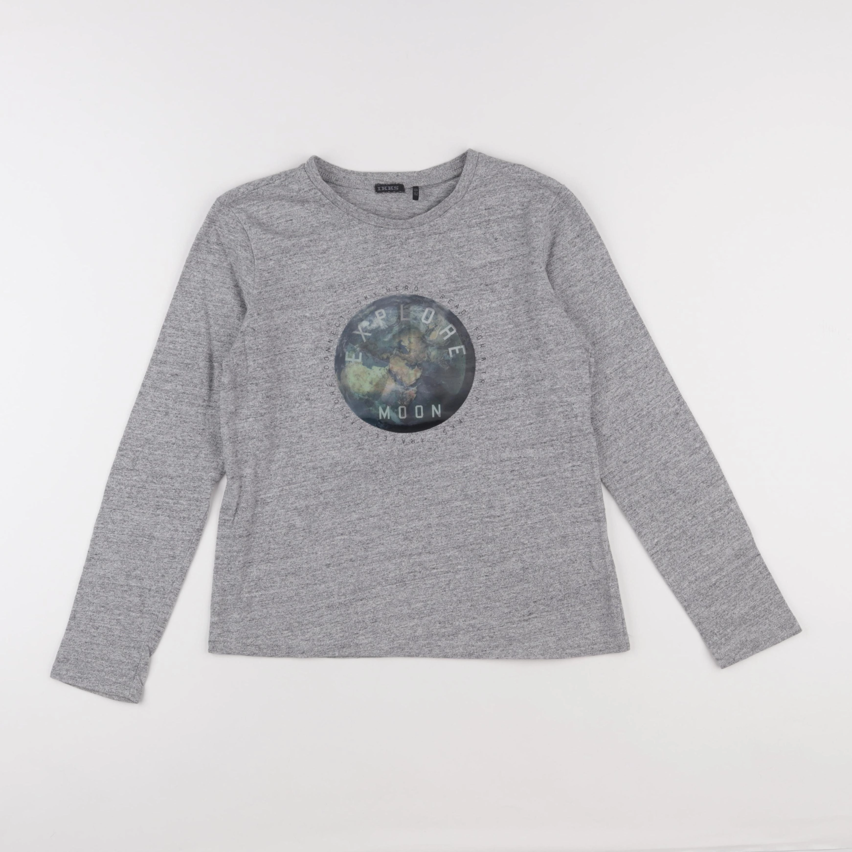 IKKS - tee-shirt gris - 12 ans