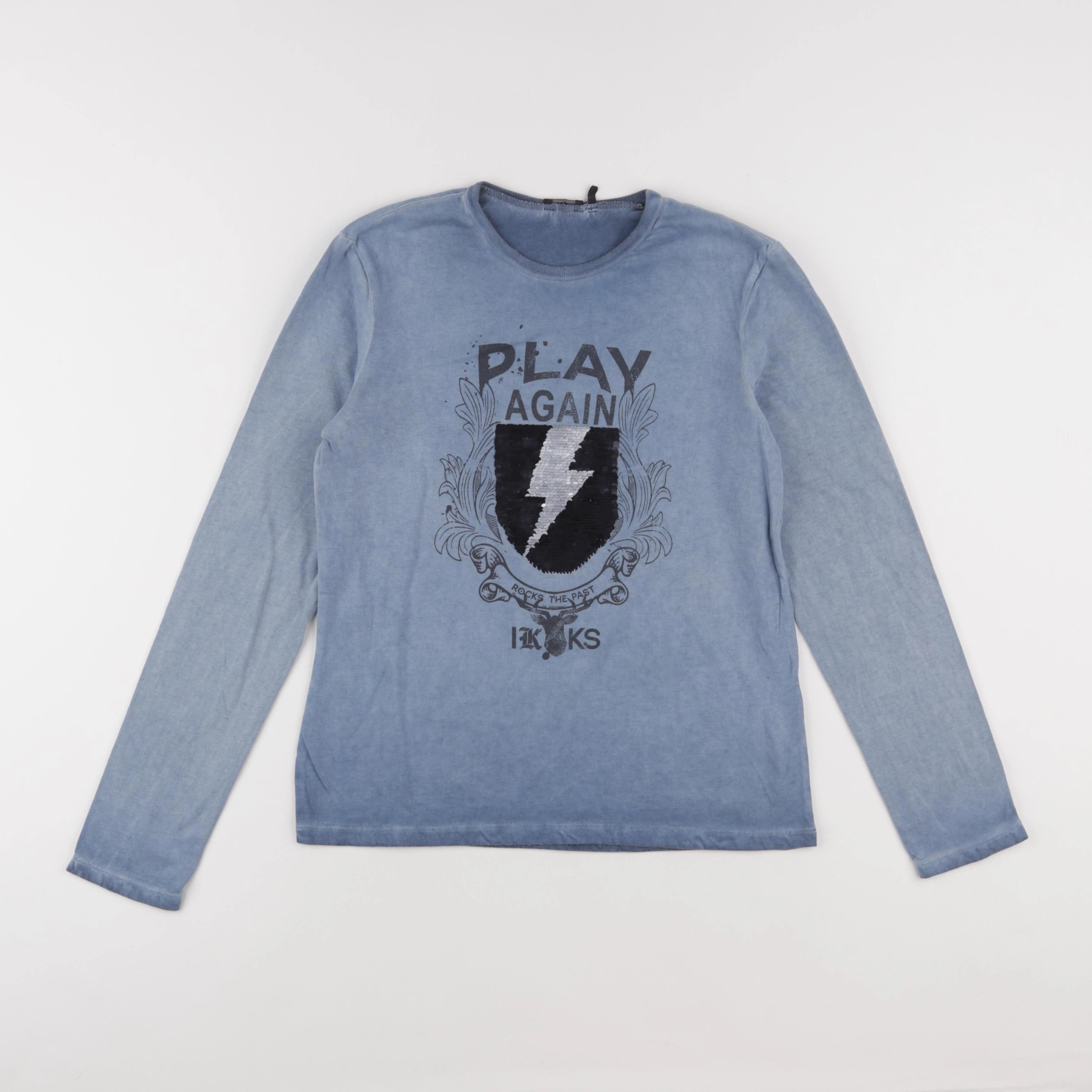 IKKS - tee-shirt bleu - 12 ans