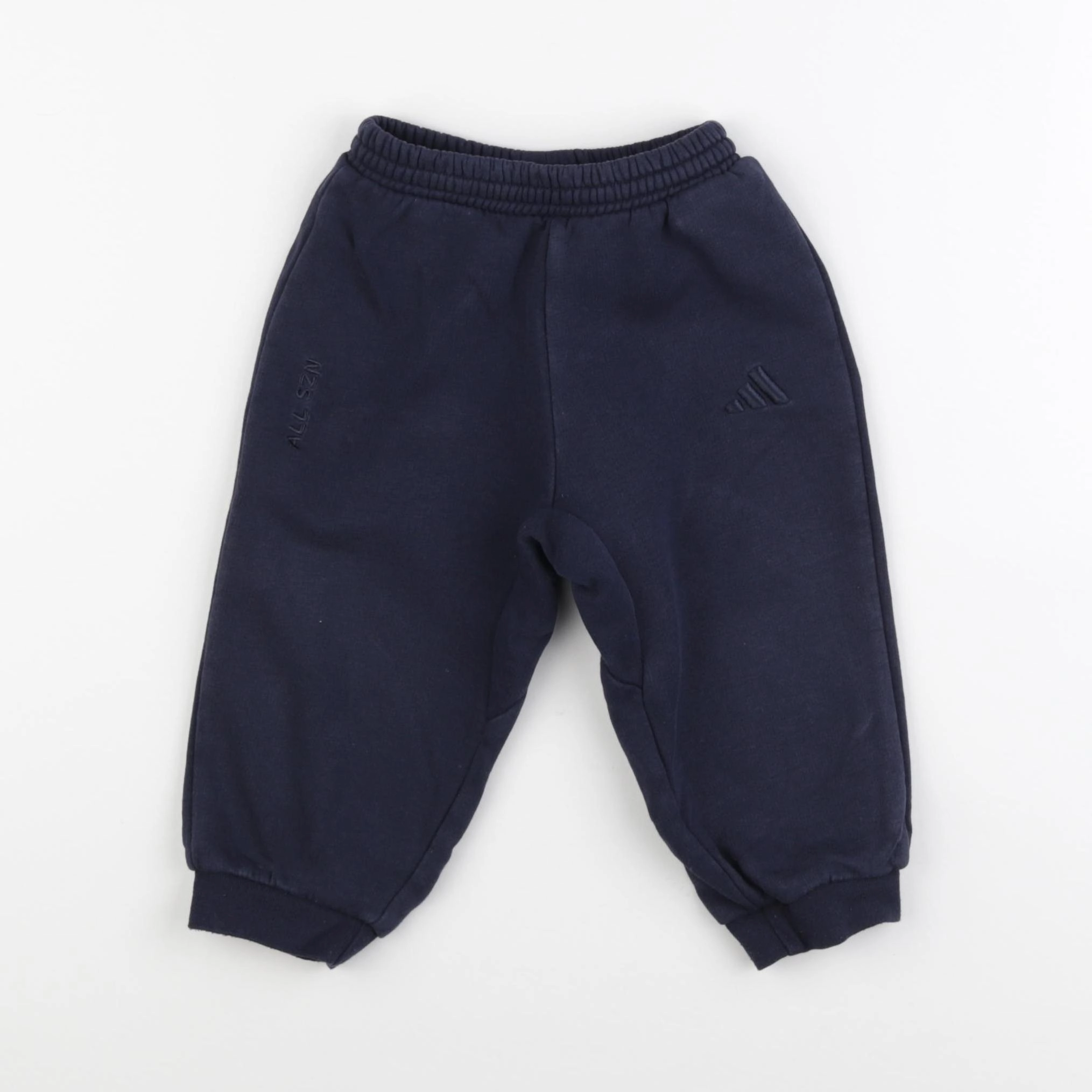 Adidas - jogging bleu - 9/12 mois