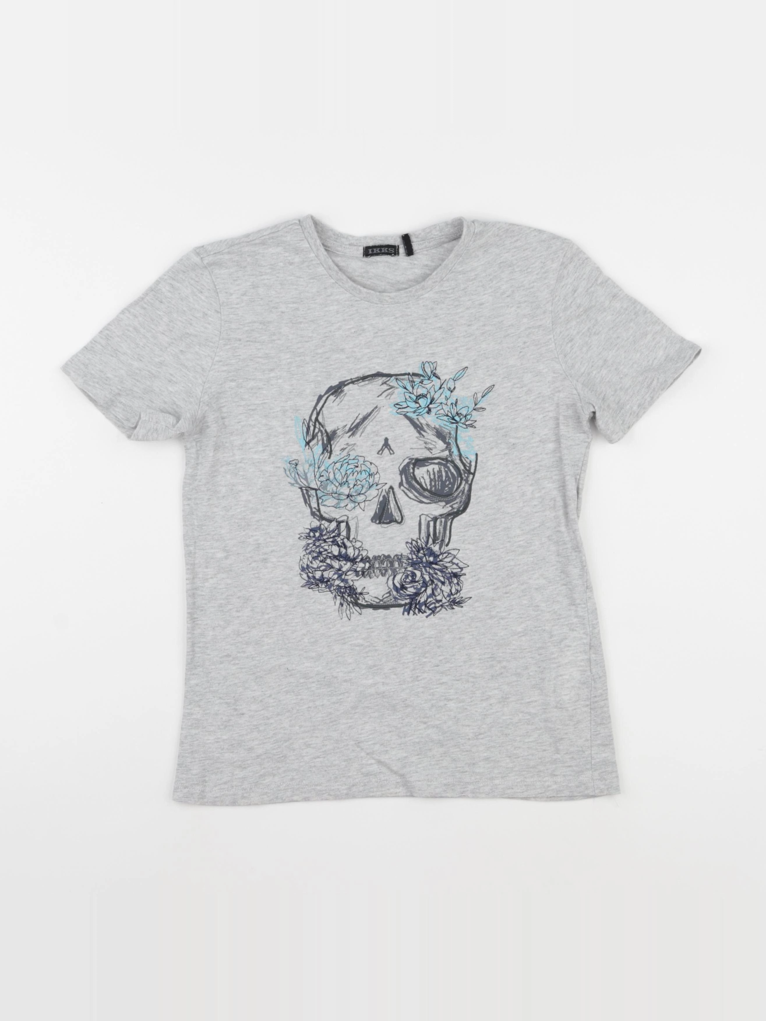 IKKS - tee-shirt gris - 8 ans