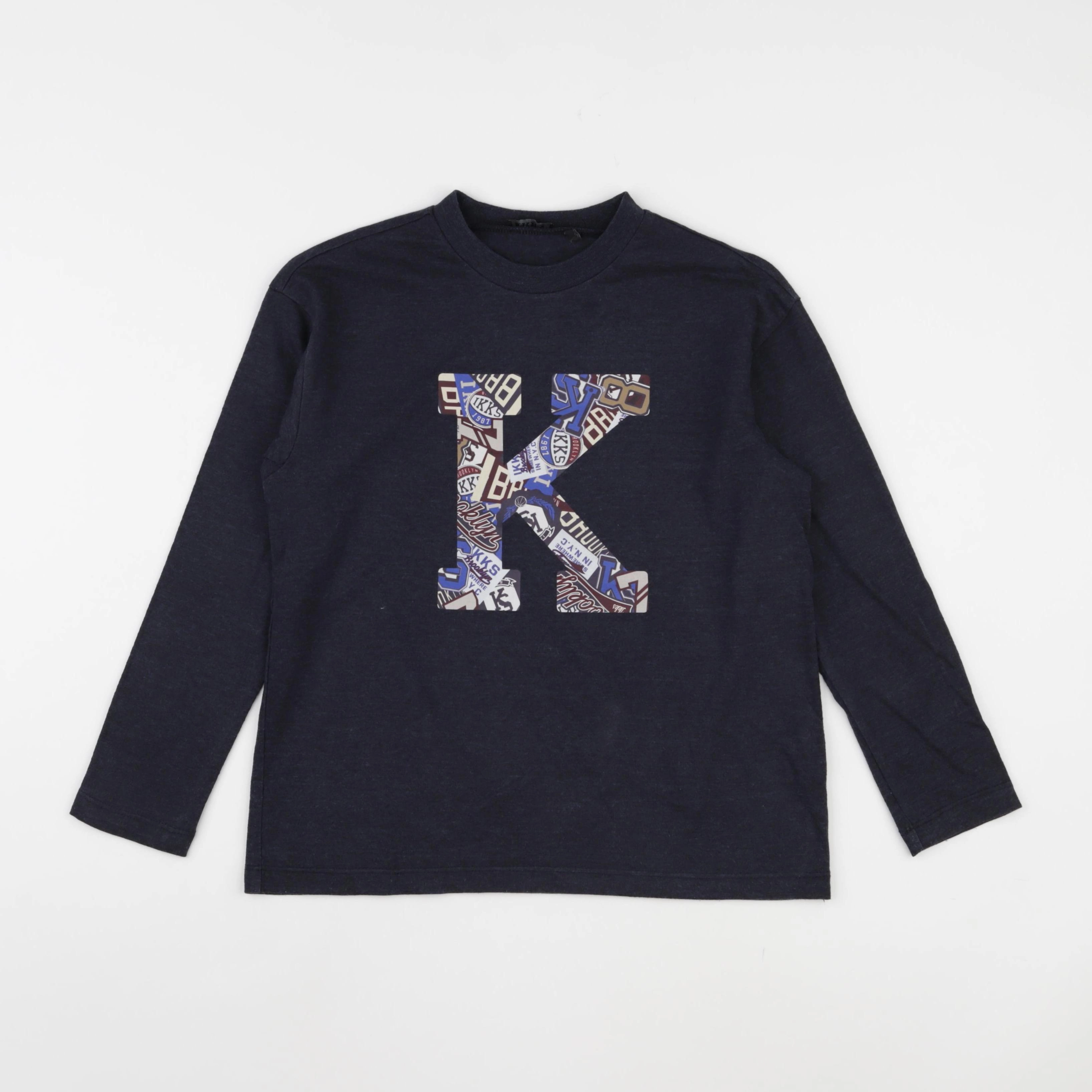 IKKS - tee-shirt bleu - 8 ans