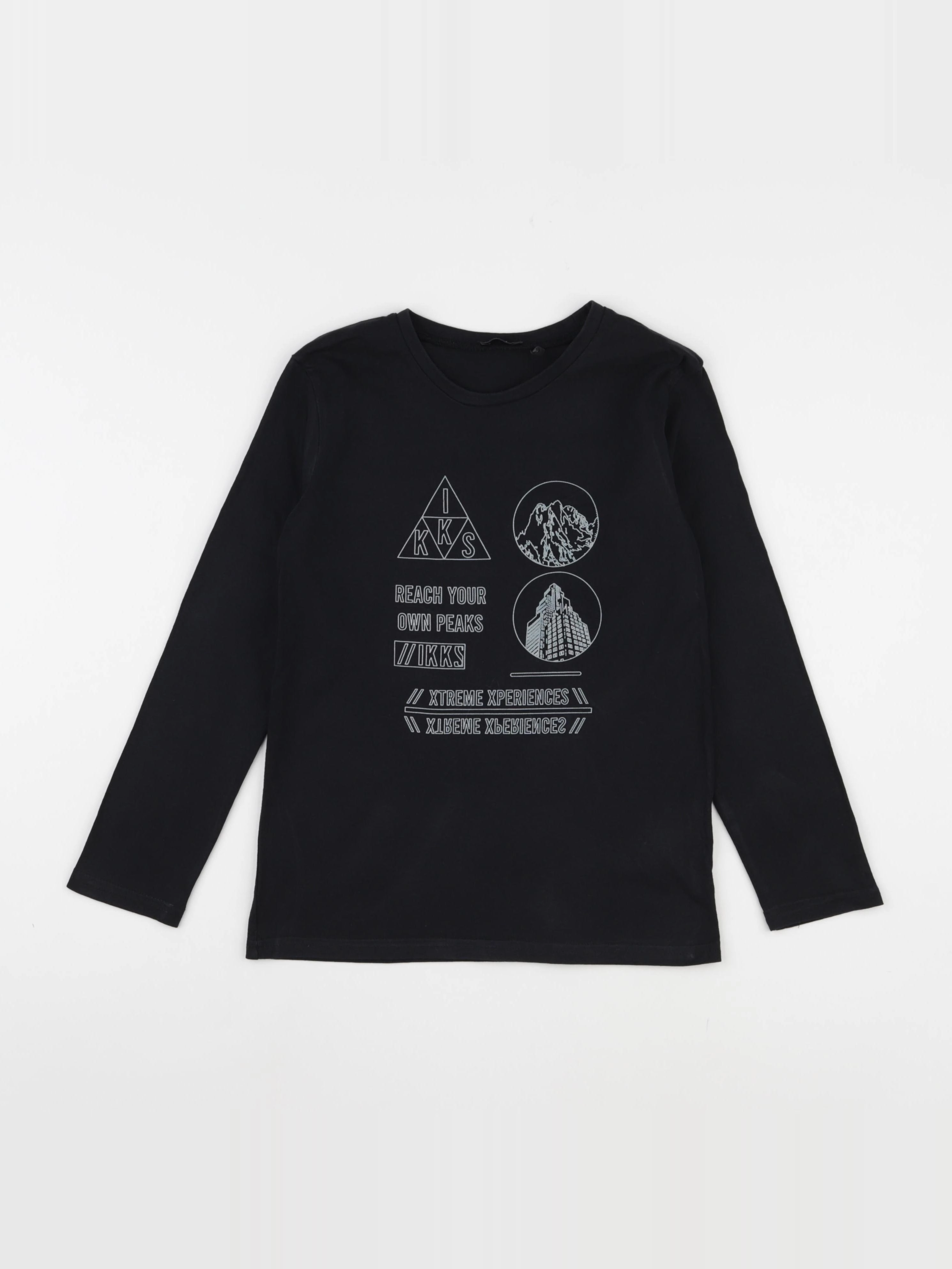 IKKS - tee-shirt noir - 8 ans